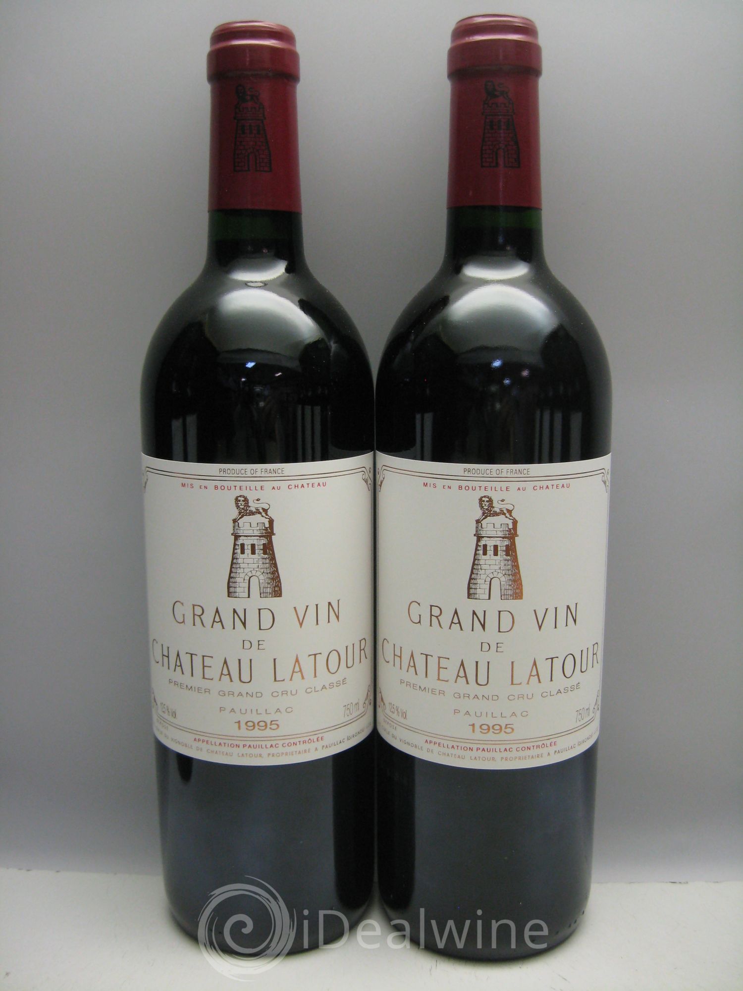 Château Latour 1er Grand Cru Classé 1995 - Lot de 12 bouteilles - 1
