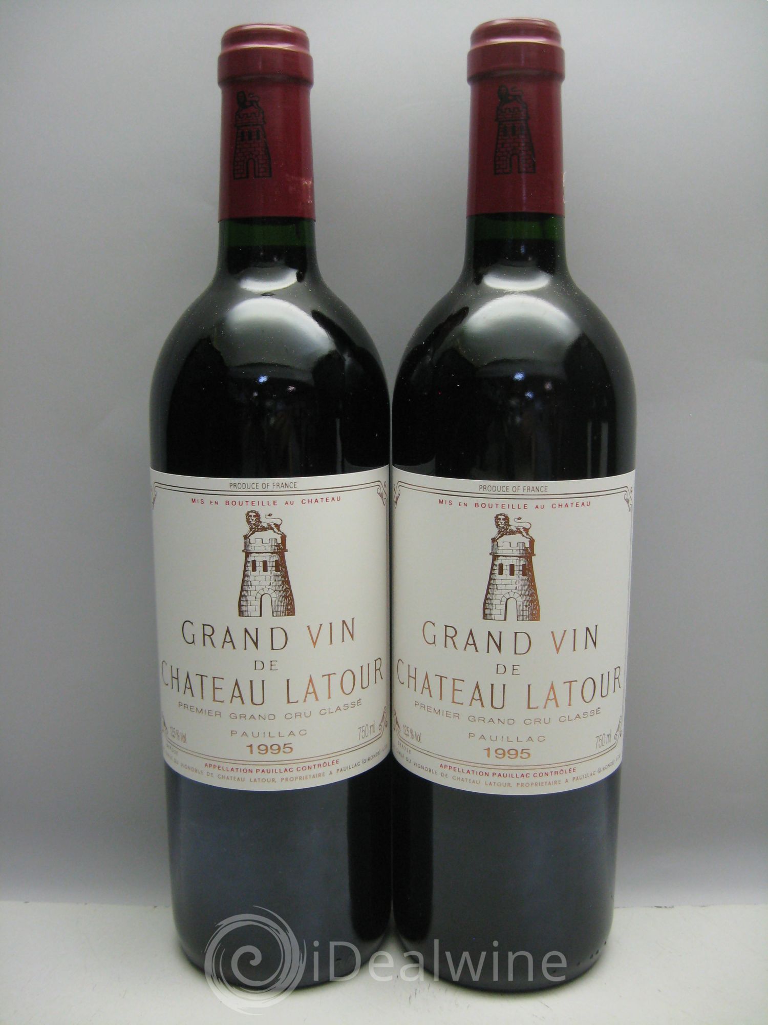 Château Latour 1er Grand Cru Classé 1995 - Lot de 12 bouteilles - 4