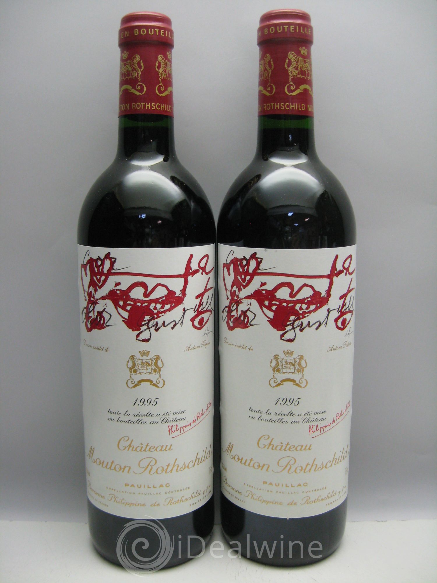 Château Mouton Rothschild 1er Grand Cru Classé 1995 - Lot de 12 bouteilles - 3