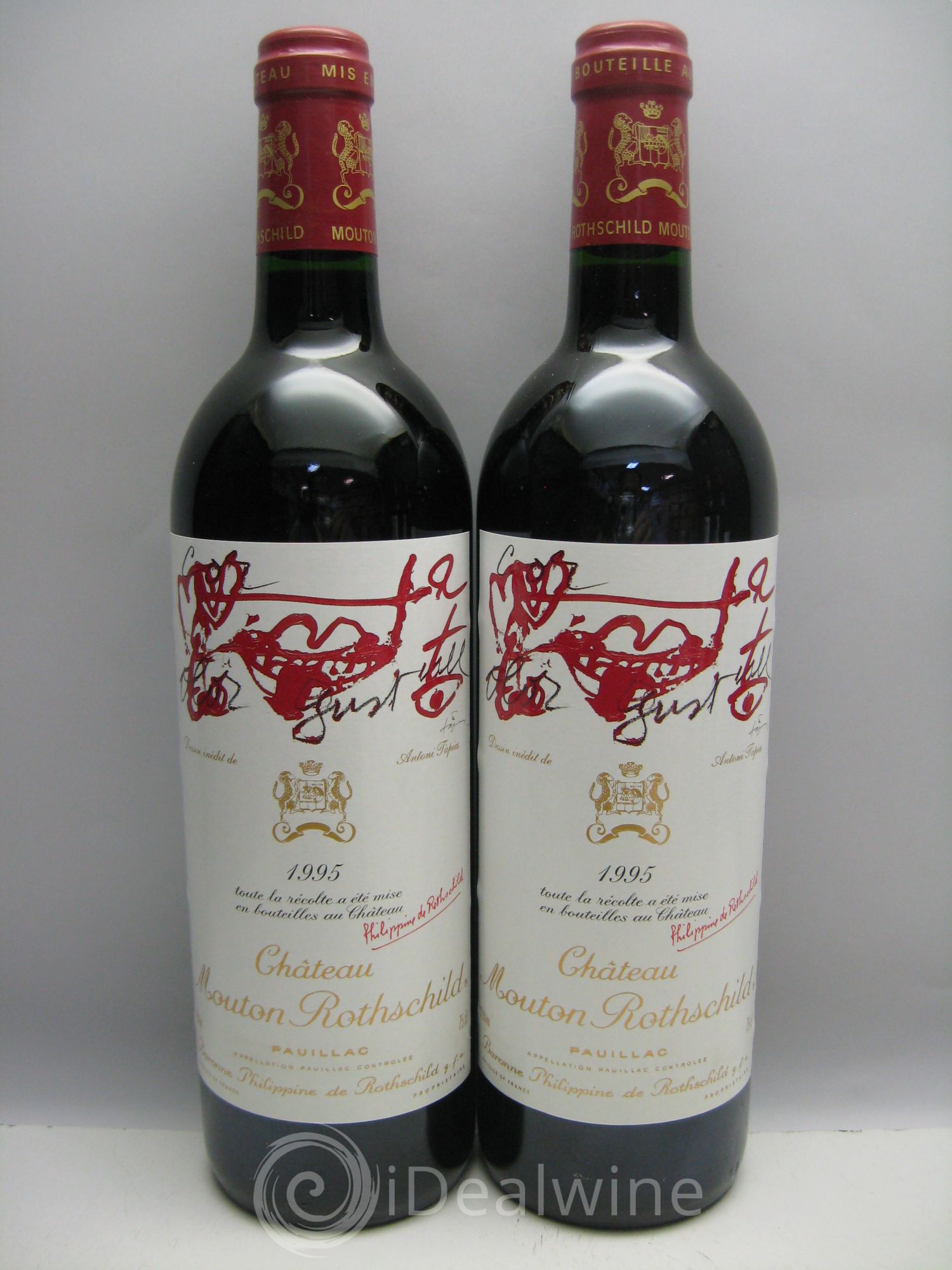 Château Mouton Rothschild 1er Grand Cru Classé 1995 - Lot de 12 bouteilles - 4
