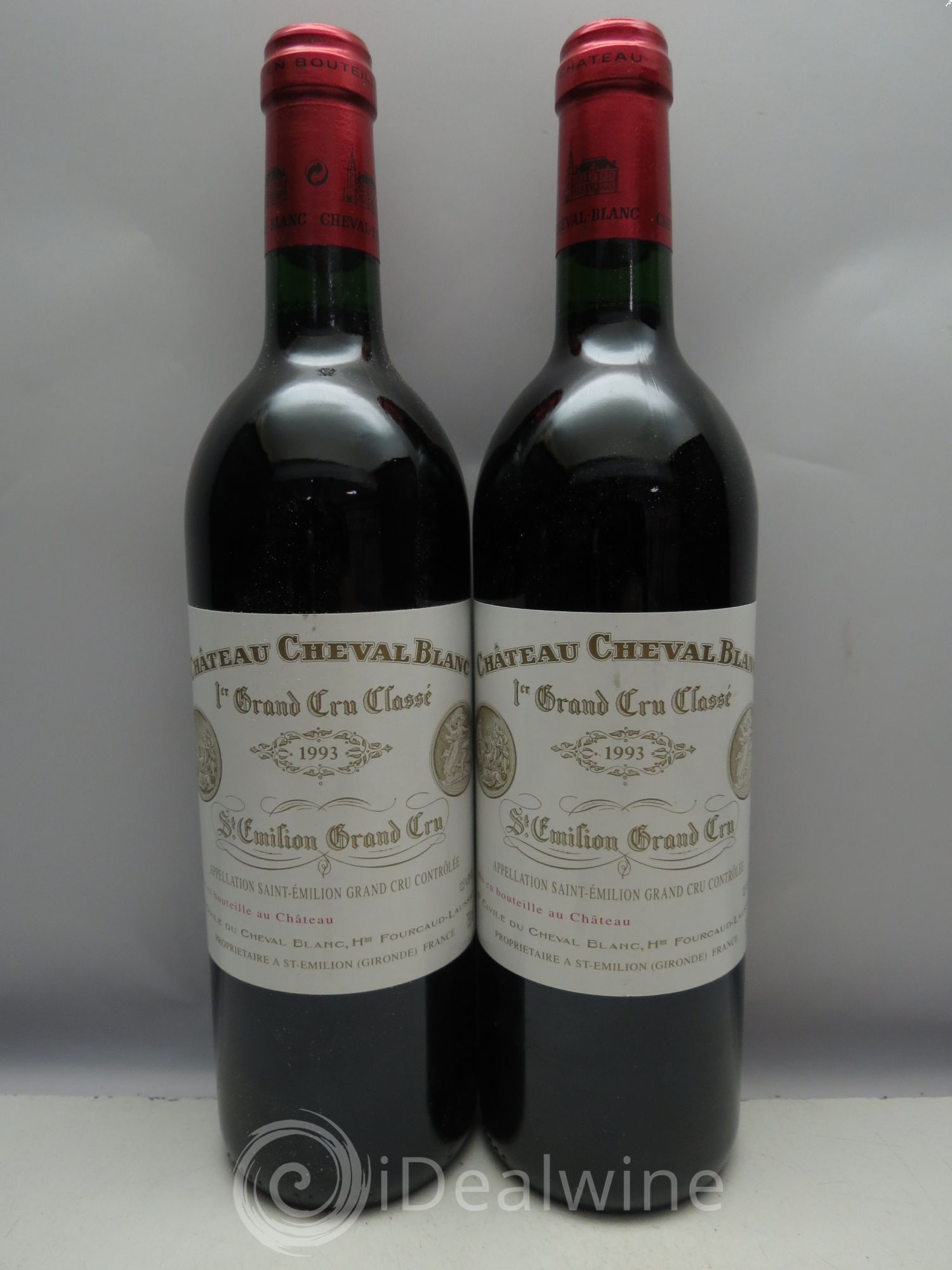 Château Cheval Blanc 1er Grand Cru Classé A 1993 - Lot de 12 bouteilles - 2
