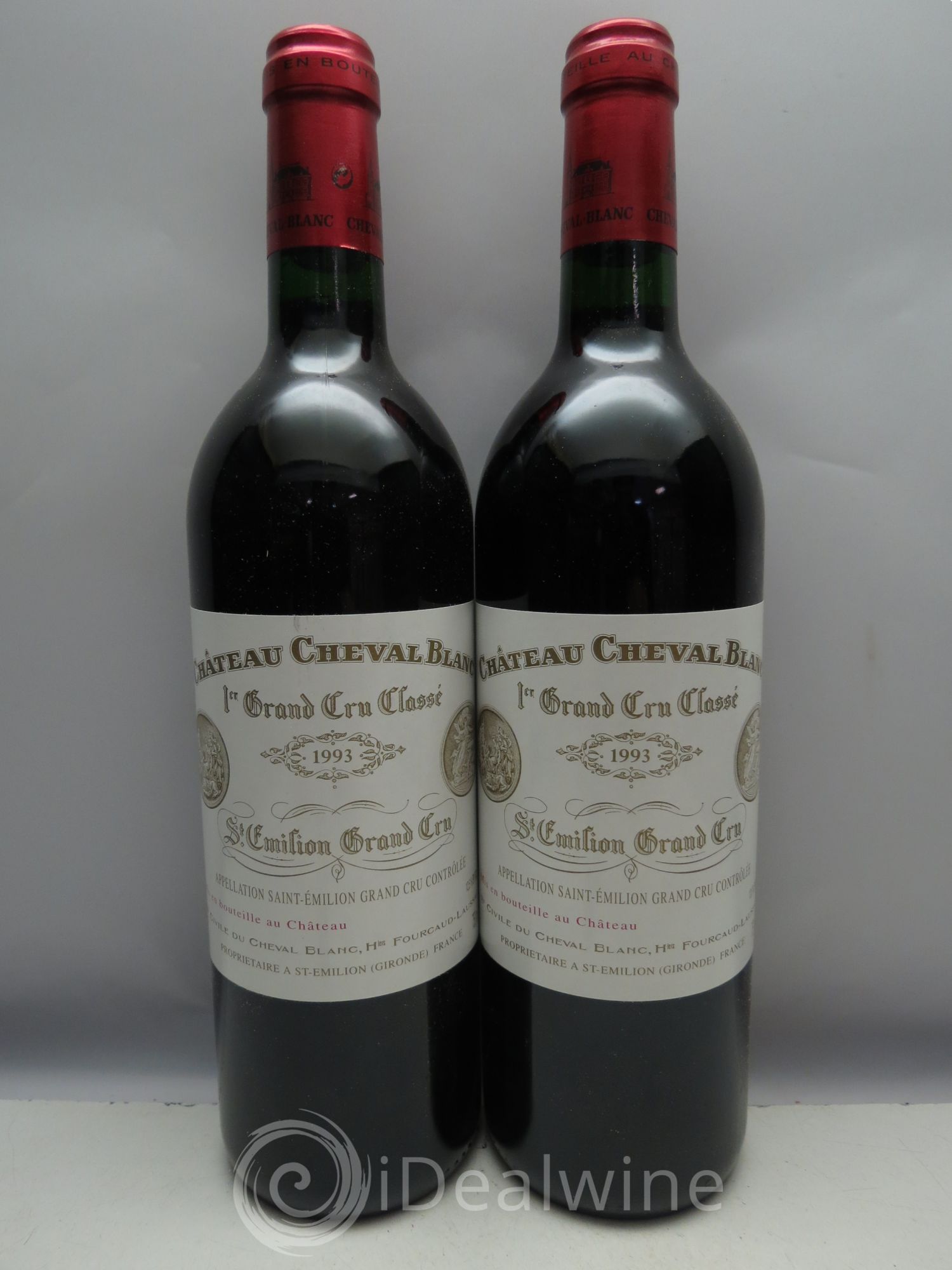 Château Cheval Blanc 1er Grand Cru Classé A 1993 - Lot de 12 bouteilles - 3