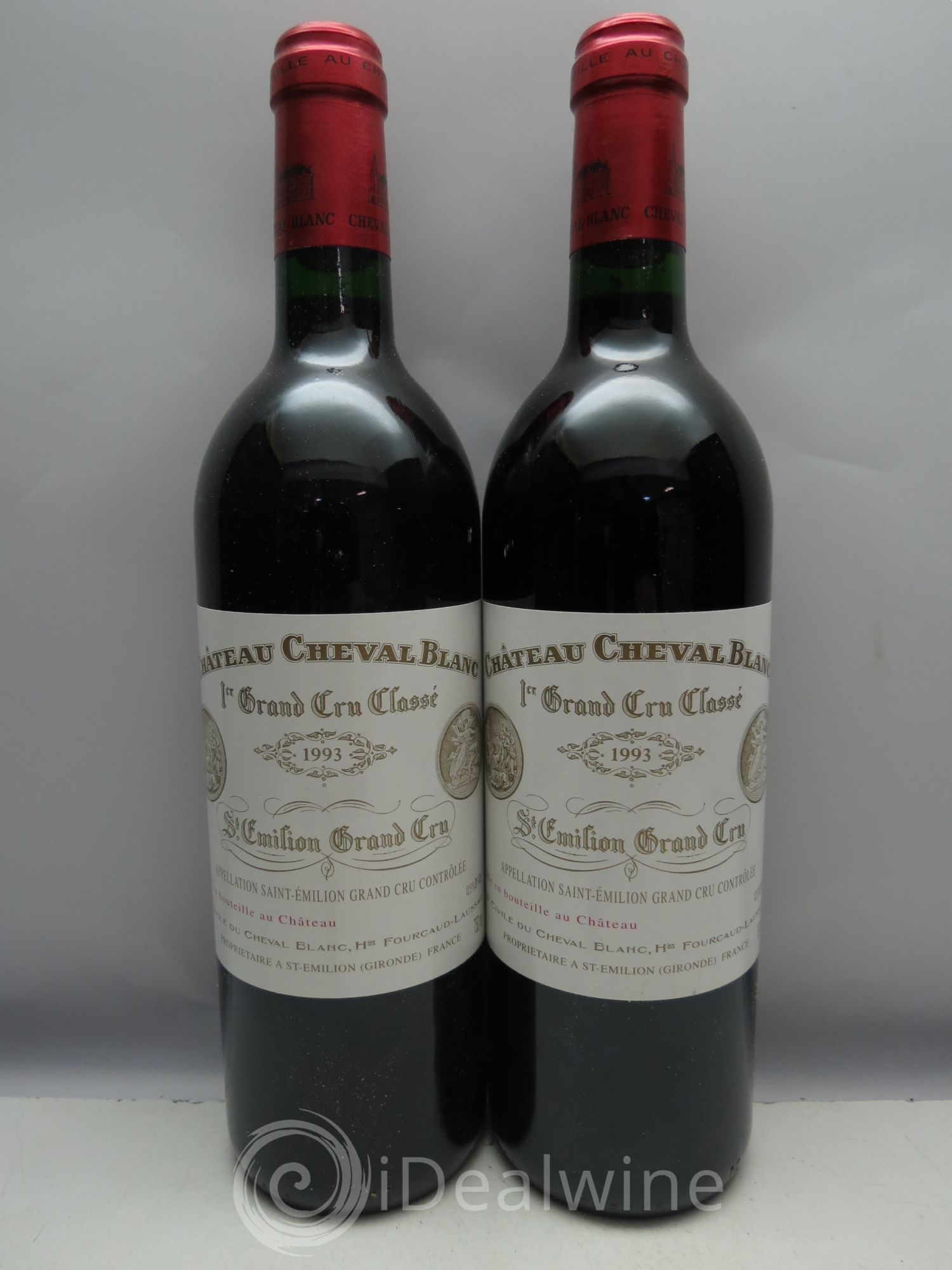 Château Cheval Blanc 1er Grand Cru Classé A 1993 - Lot de 12 bouteilles - 4