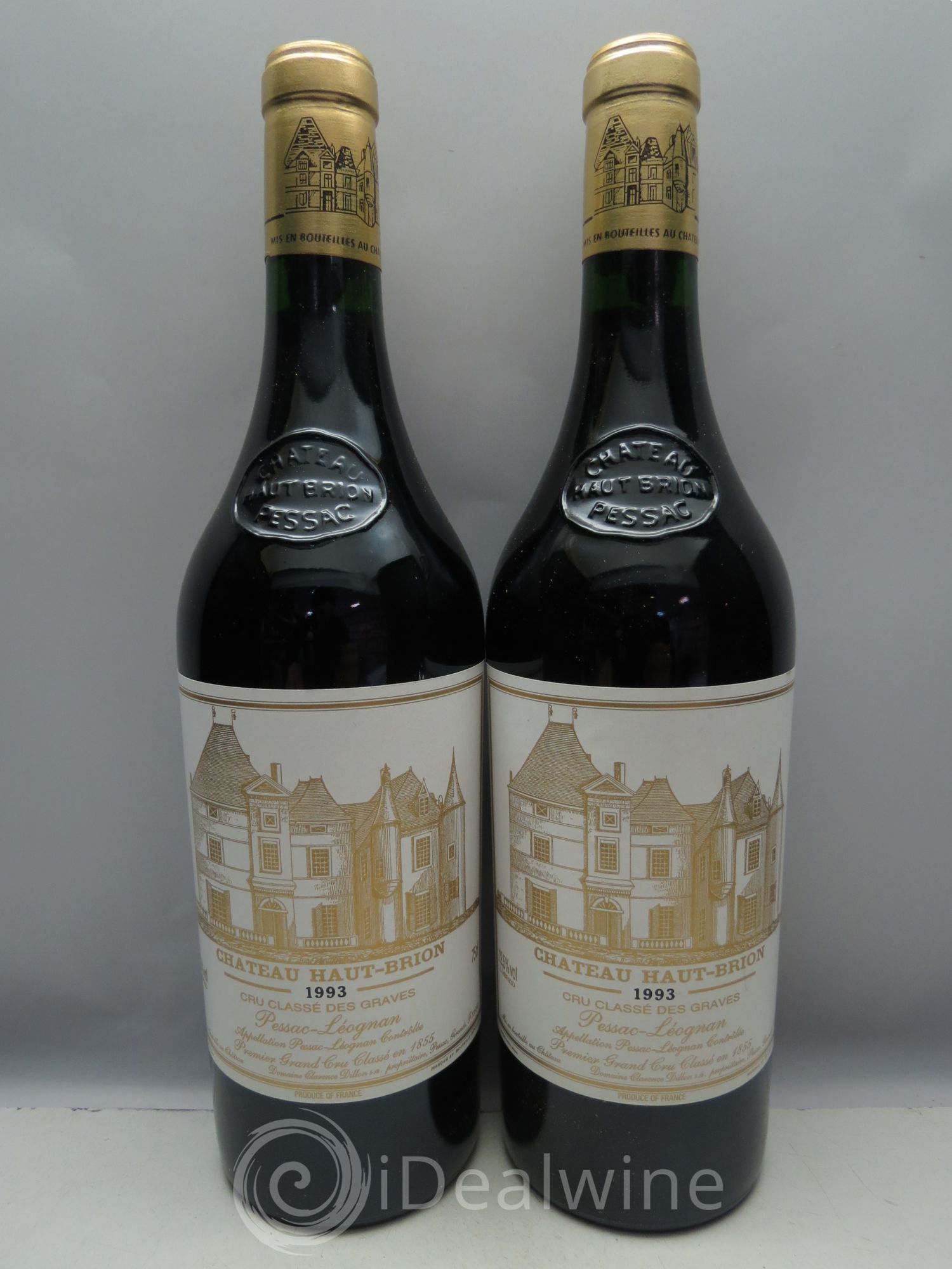 Château Haut Brion 1er Grand Cru Classé 1993 - Lot de 12 bouteilles - 0