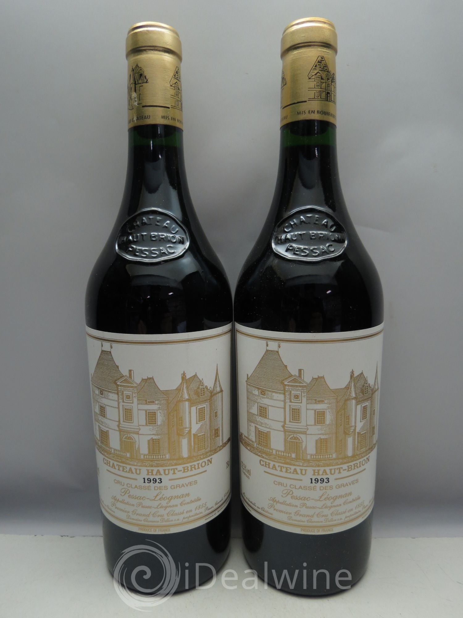 Château Haut Brion 1er Grand Cru Classé 1993 - Lot de 12 bouteilles - 1