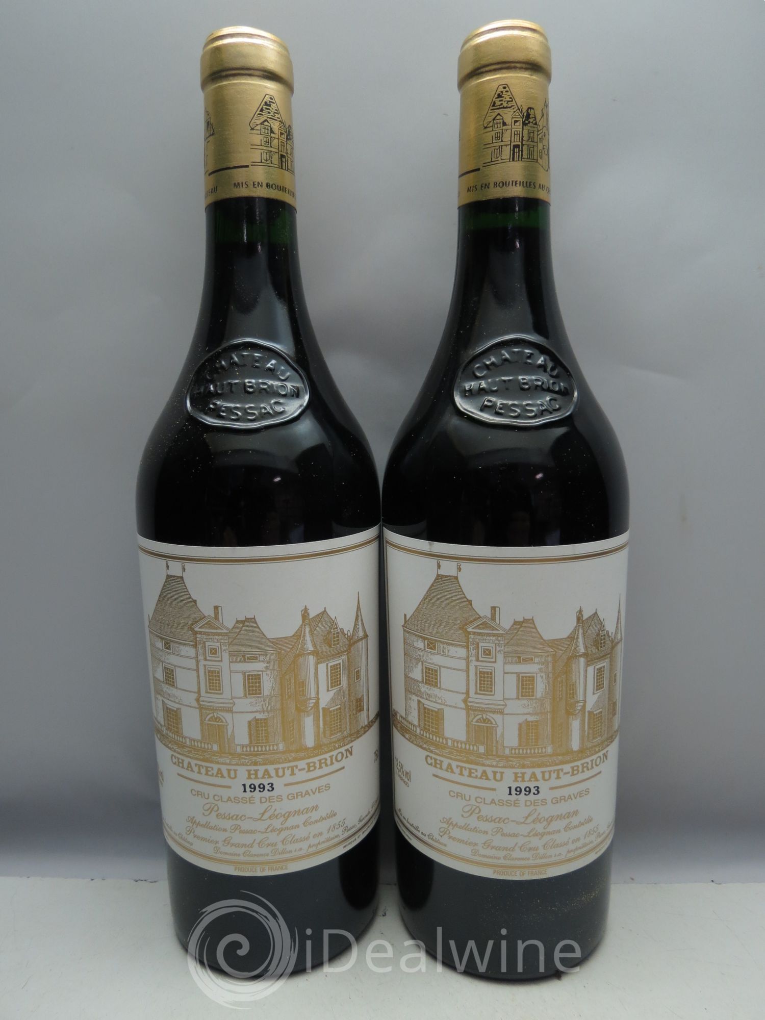 Château Haut Brion 1er Grand Cru Classé 1993 - Lot de 12 bouteilles - 2