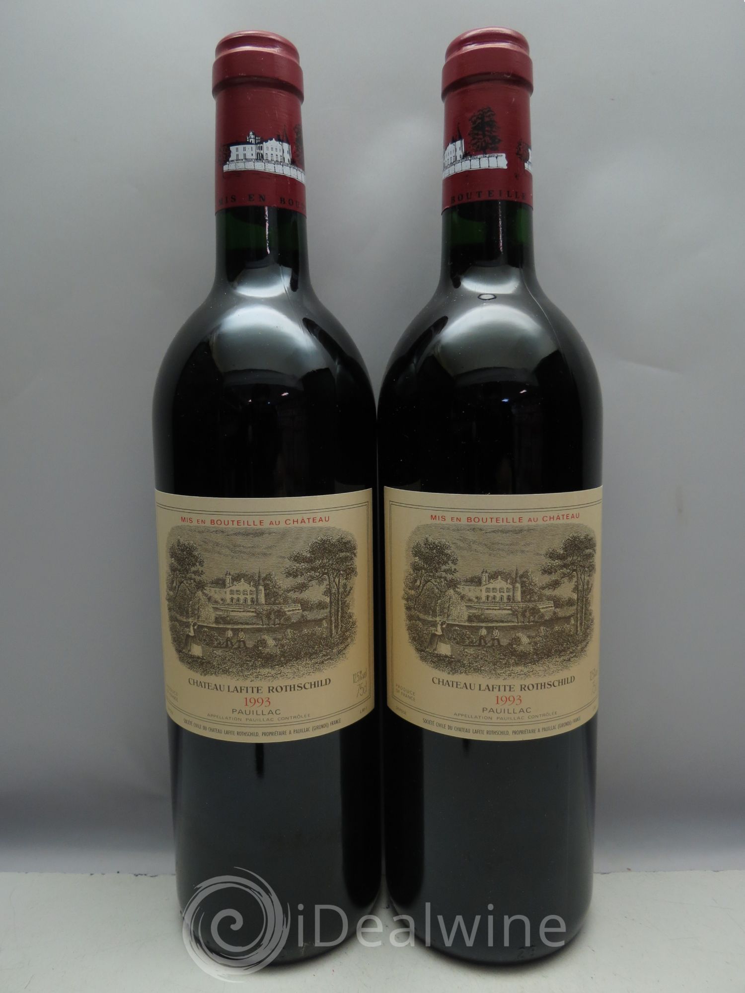 Château Lafite Rothschild 1er Grand Cru Classé 1993 - Lot de 6 bouteilles - 0