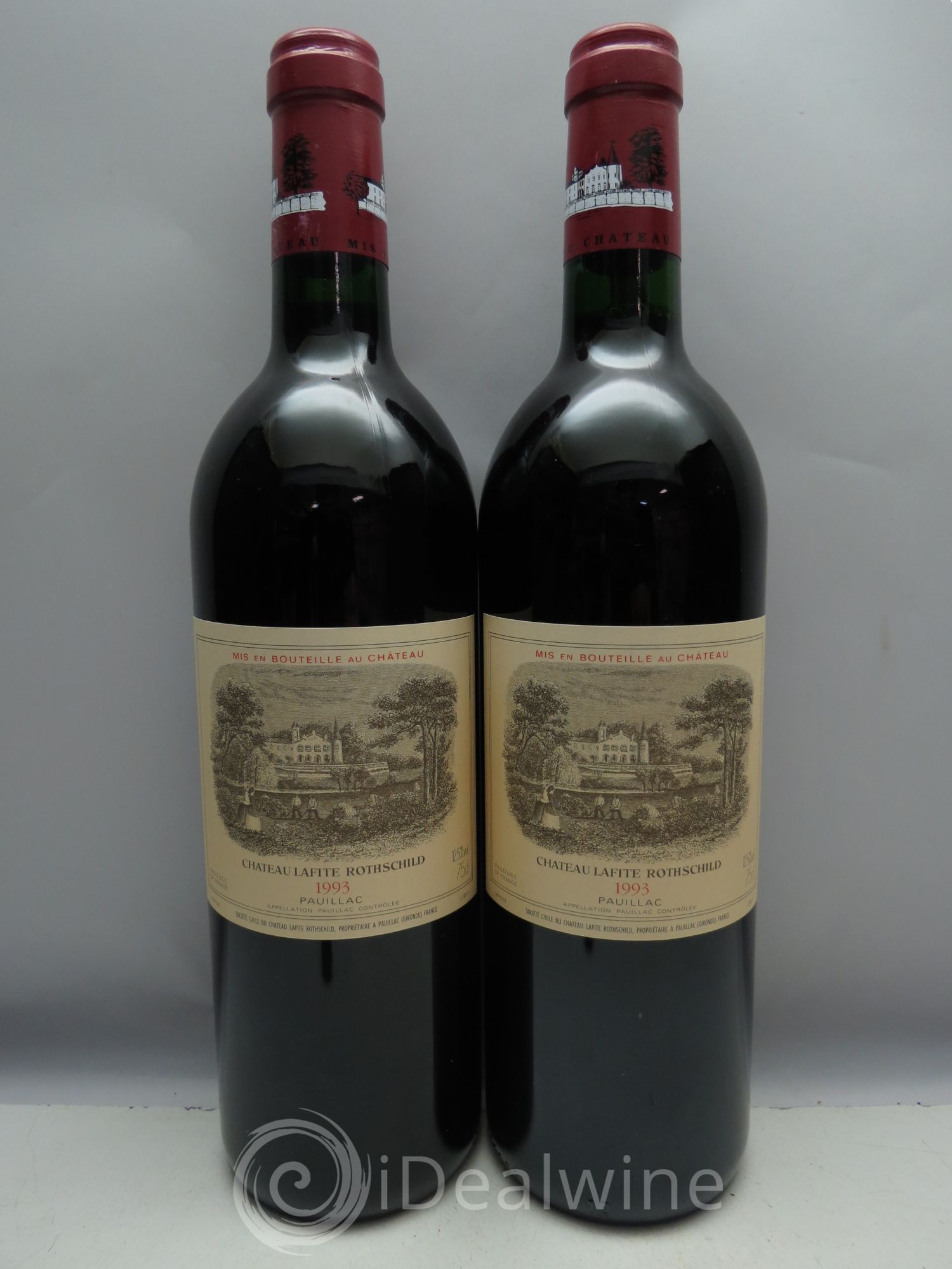 Château Lafite Rothschild 1er Grand Cru Classé 1993 - Lot de 6 bouteilles - 1