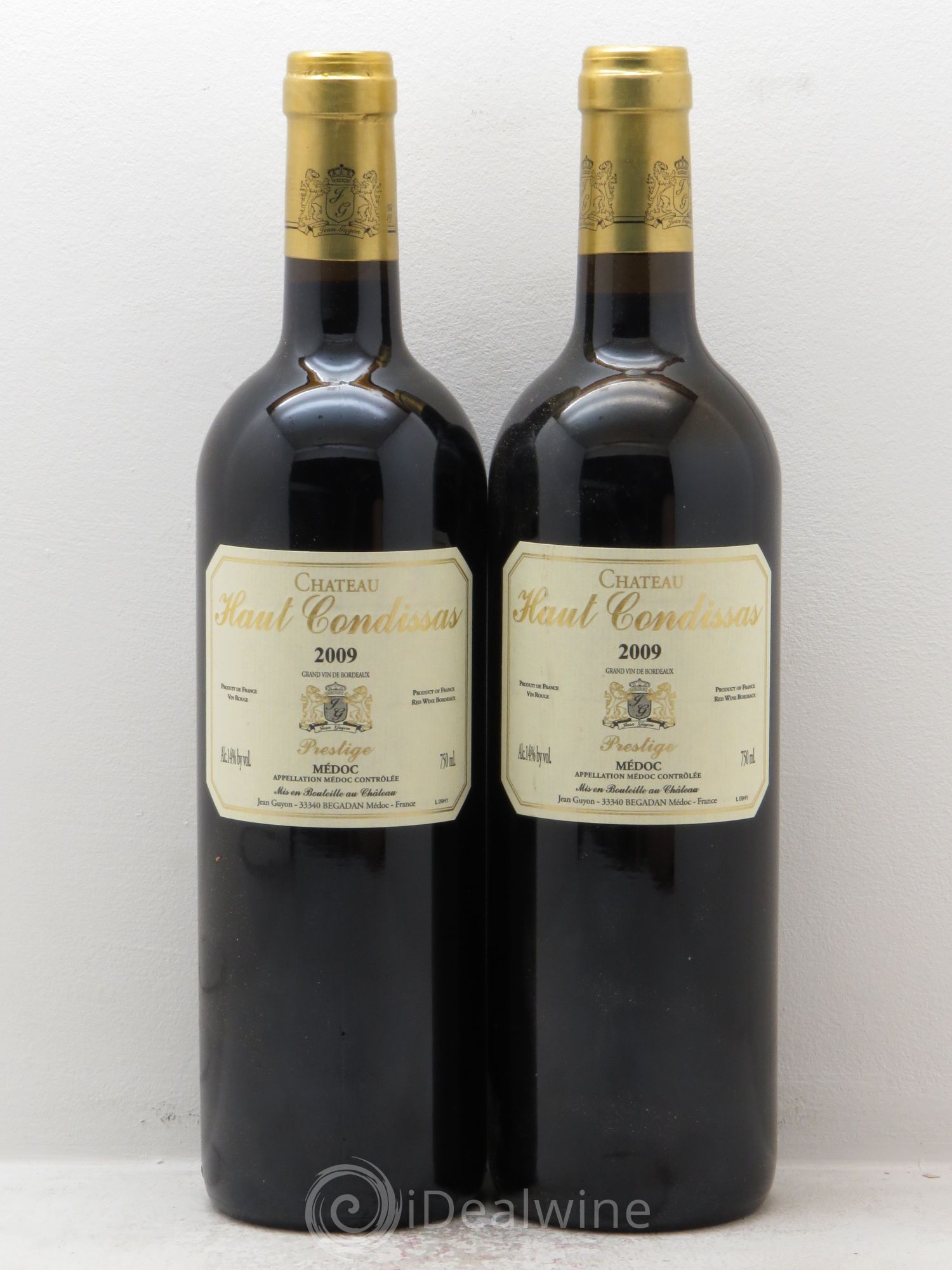 Haut-Condissas (sans prix de réserve) 2009 - Lot de 2 bouteilles - 0