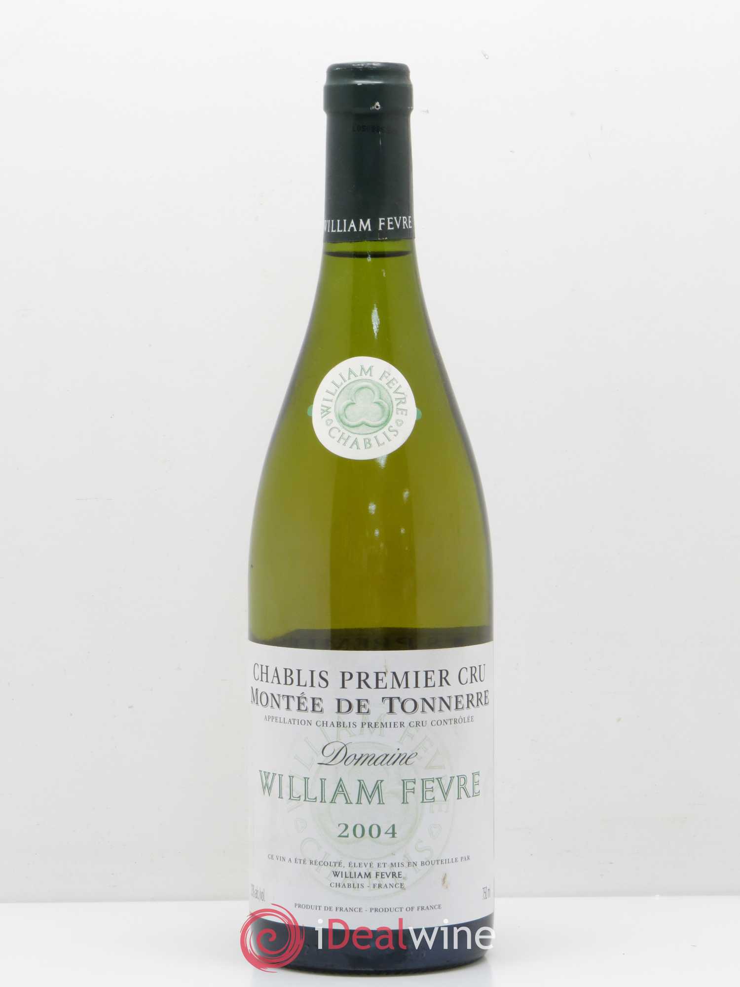 Chablis 1er Cru Montée de Tonnerre William Fèvre 2004 - Lot de 1 bouteille - 0