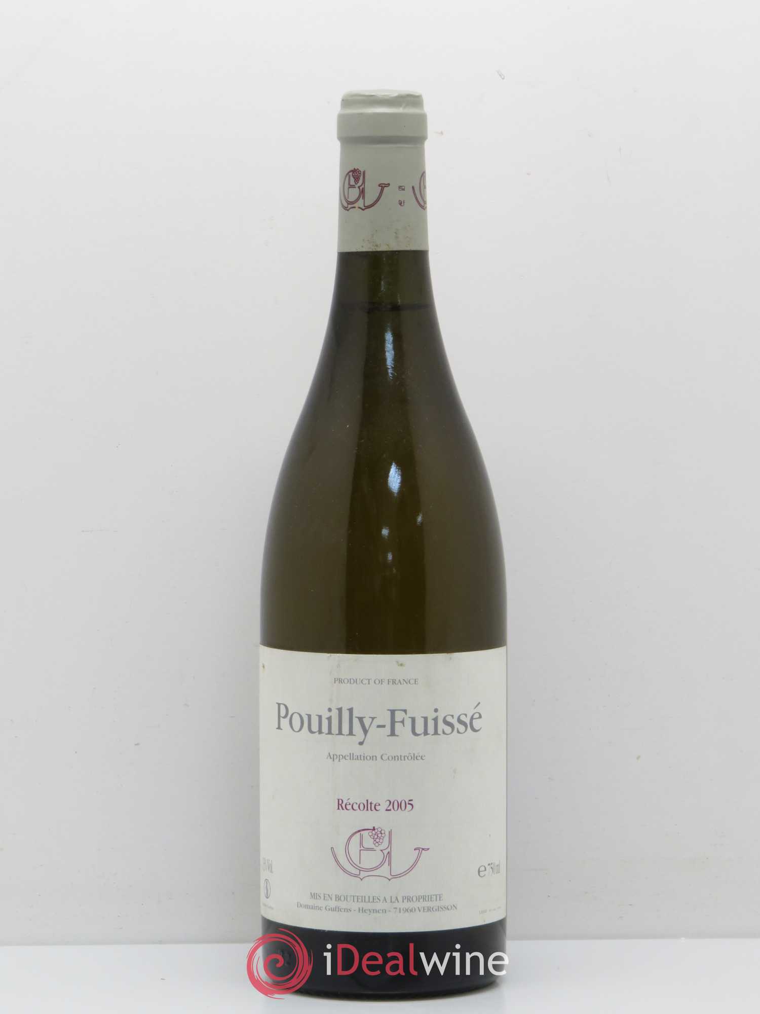Pouilly-Fuissé Domaine Guffens Heynen 2005 - Posten von 1 Flasche - 0