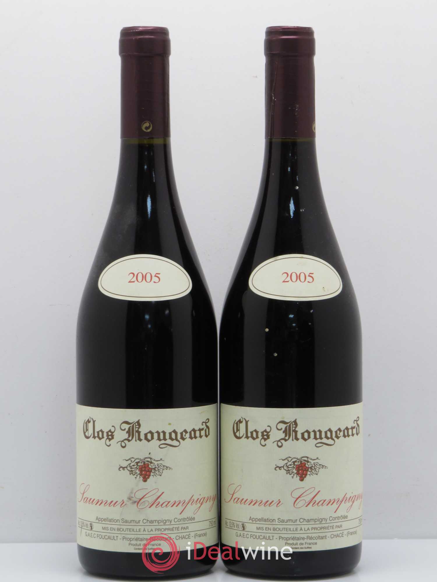 Saumur-Champigny Clos Rougeard 2005 - Lot de 2 bouteilles - 0