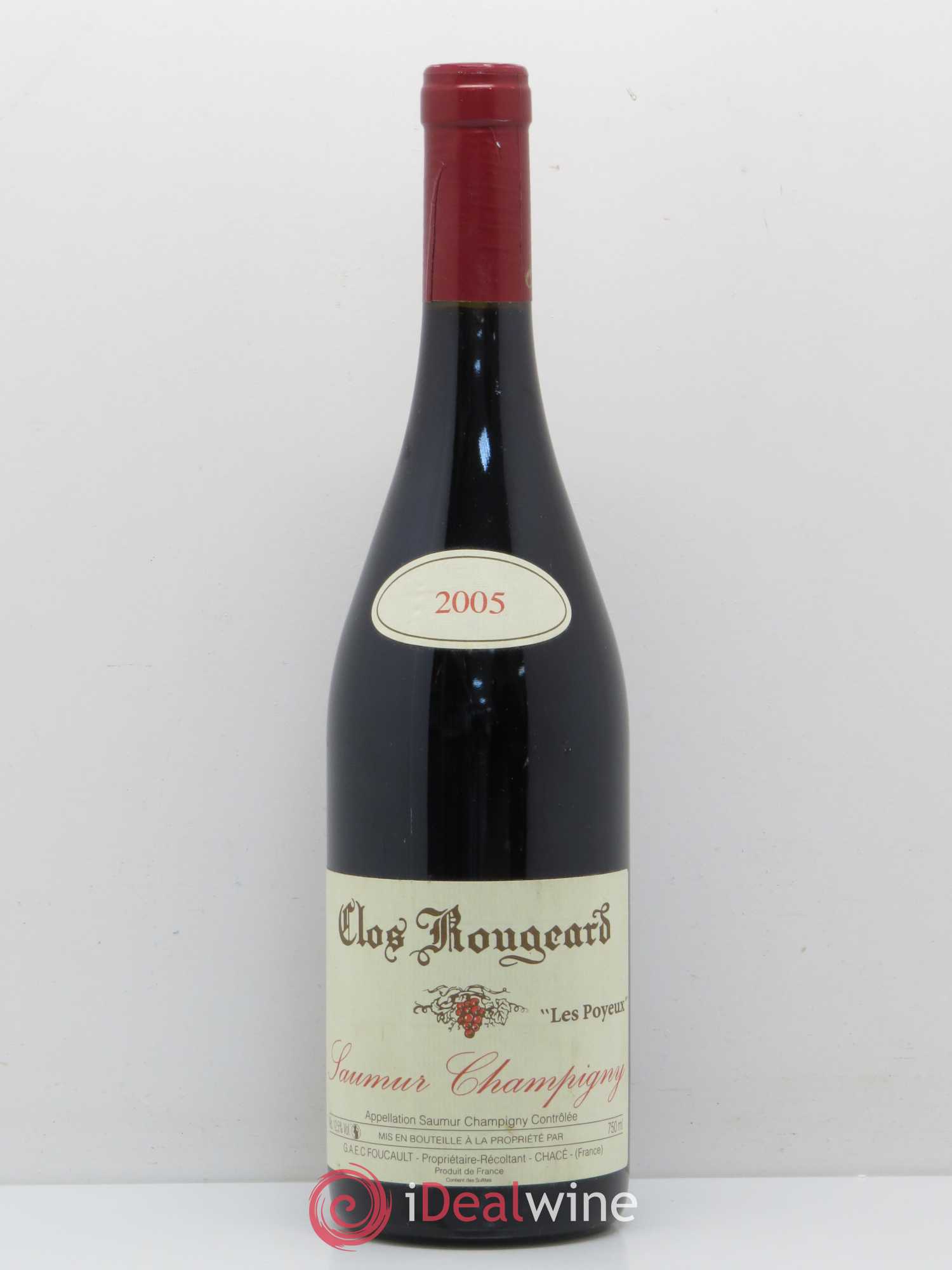 Saumur-Champigny Les Poyeux Clos Rougeard 2005 - Lot de 1 bouteille - 0