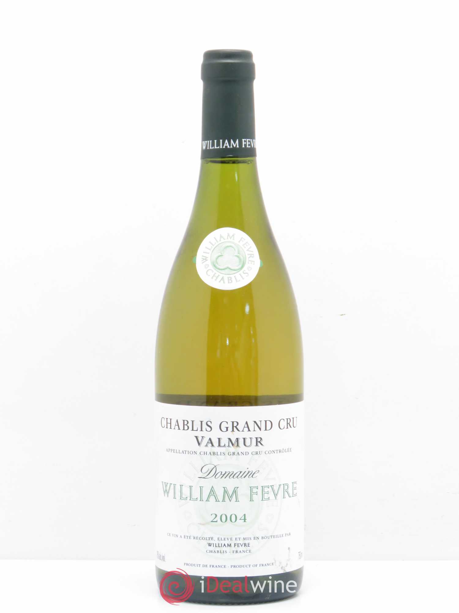 Chablis Grand Cru Valmur William Fèvre 2004 - Lot de 1 bouteille - 0