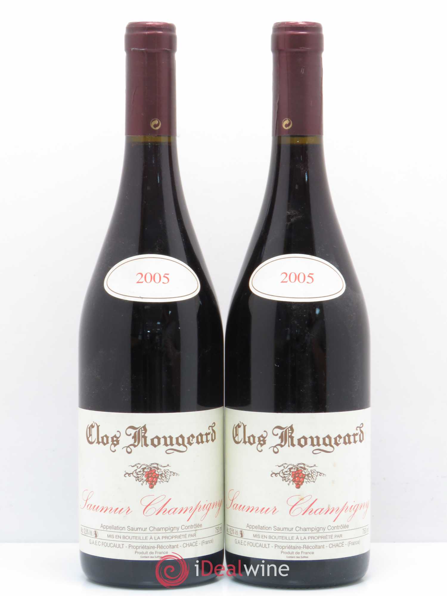 Saumur-Champigny Clos Rougeard 2005 - Posten von 2 Flaschen - 0