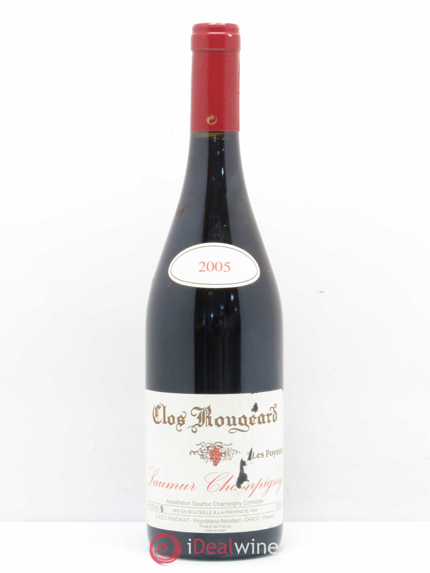Saumur-Champigny Les Poyeux Clos Rougeard 2005 - Lot de 1 bouteille - 0