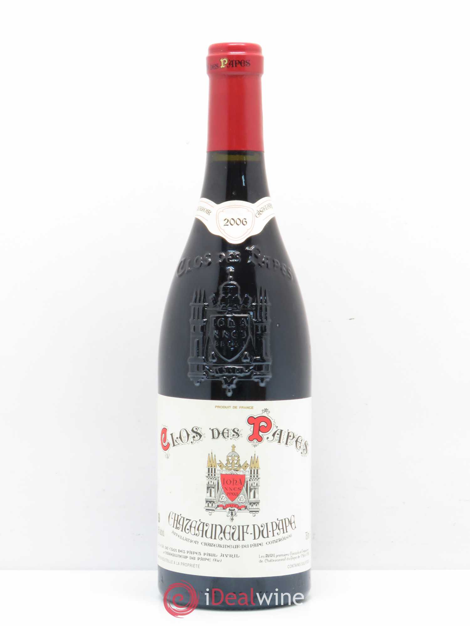 Châteauneuf-du-Pape Clos des Papes - Paul Avril 2006 - Lot de 1 bouteille - 0