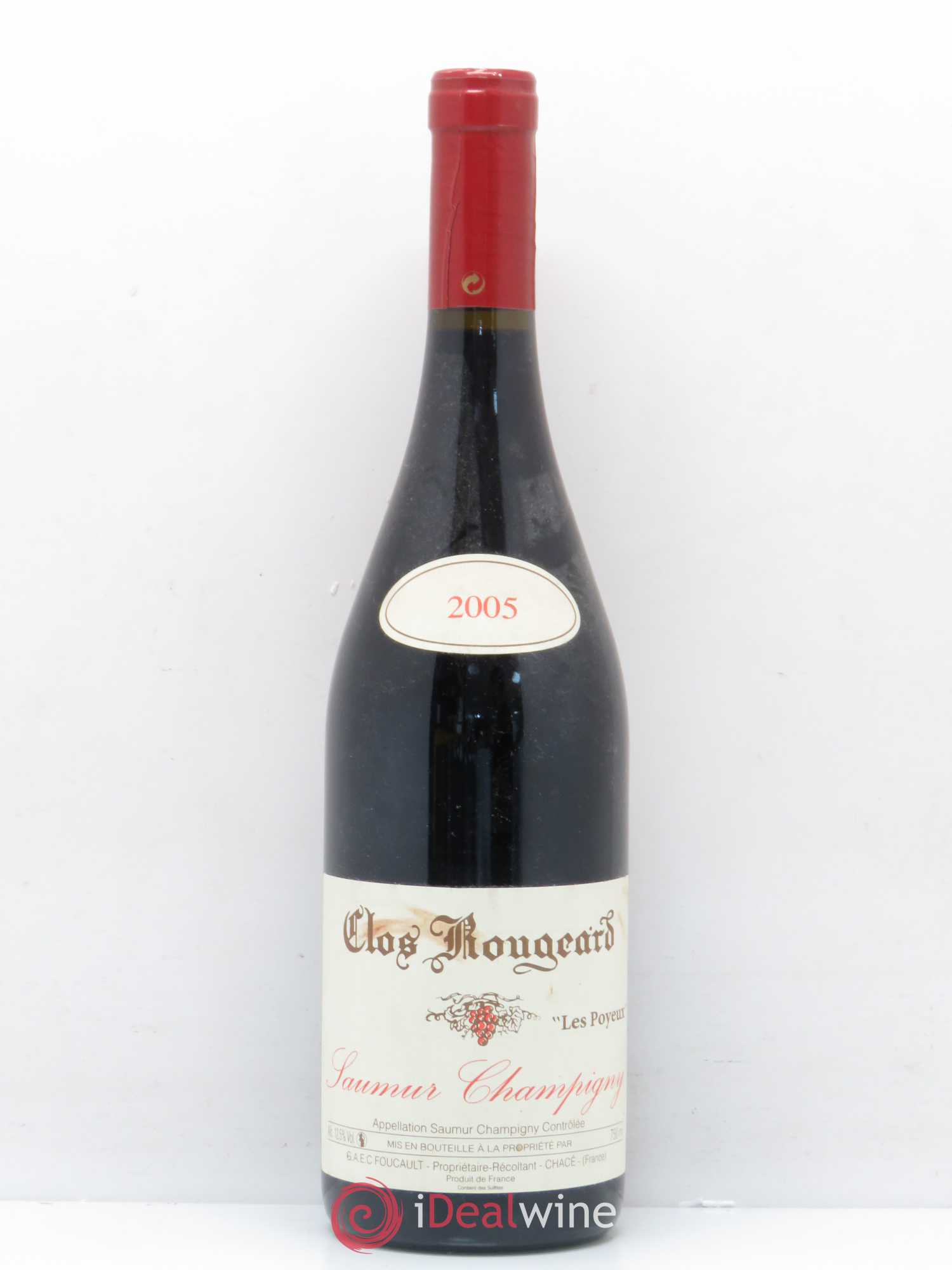 Saumur-Champigny Les Poyeux Clos Rougeard 2005 - Lot de 1 bouteille - 0