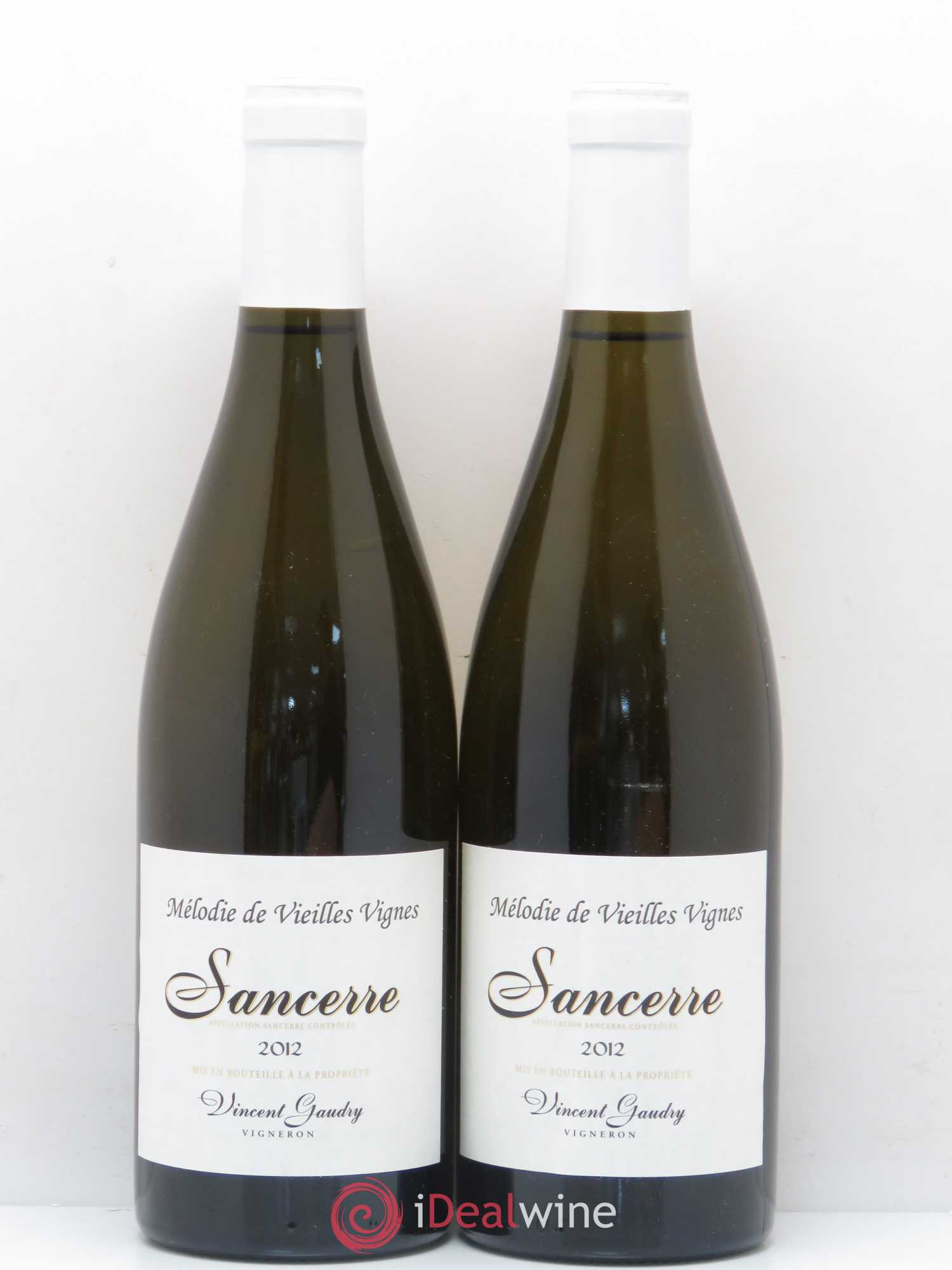 Sancerre Mélodie de Vieilles Vignes Vincent Gaudry 2012 - Lot de 2 bouteilles - 0