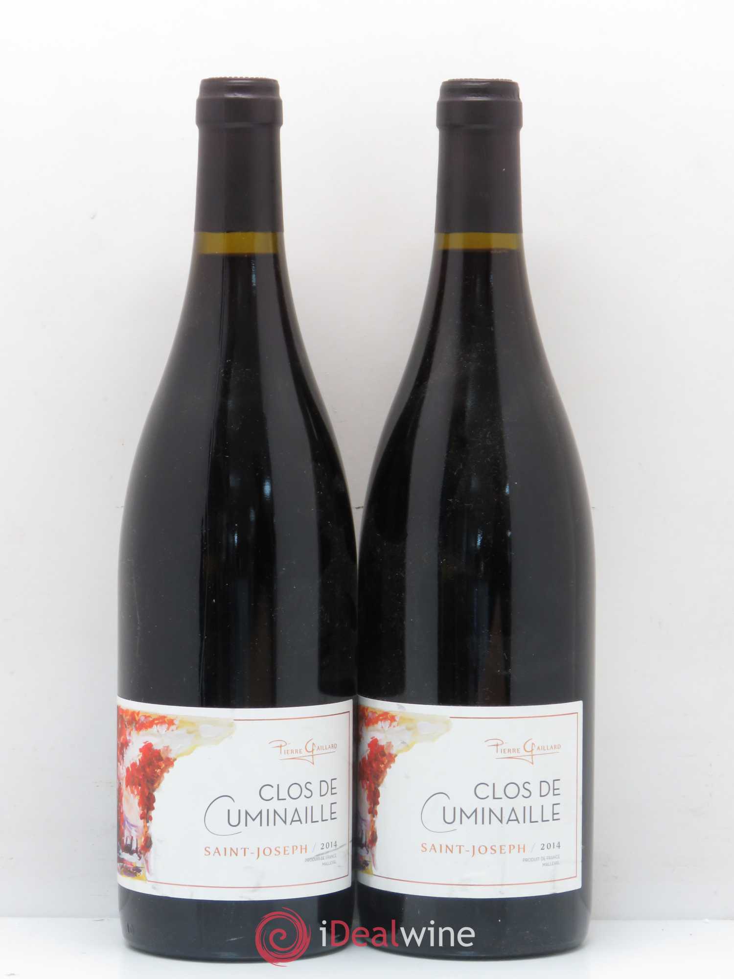 Saint-Joseph Clos de Cuminaille Pierre Gaillard 2014 - Lot de 2 bouteilles - 0