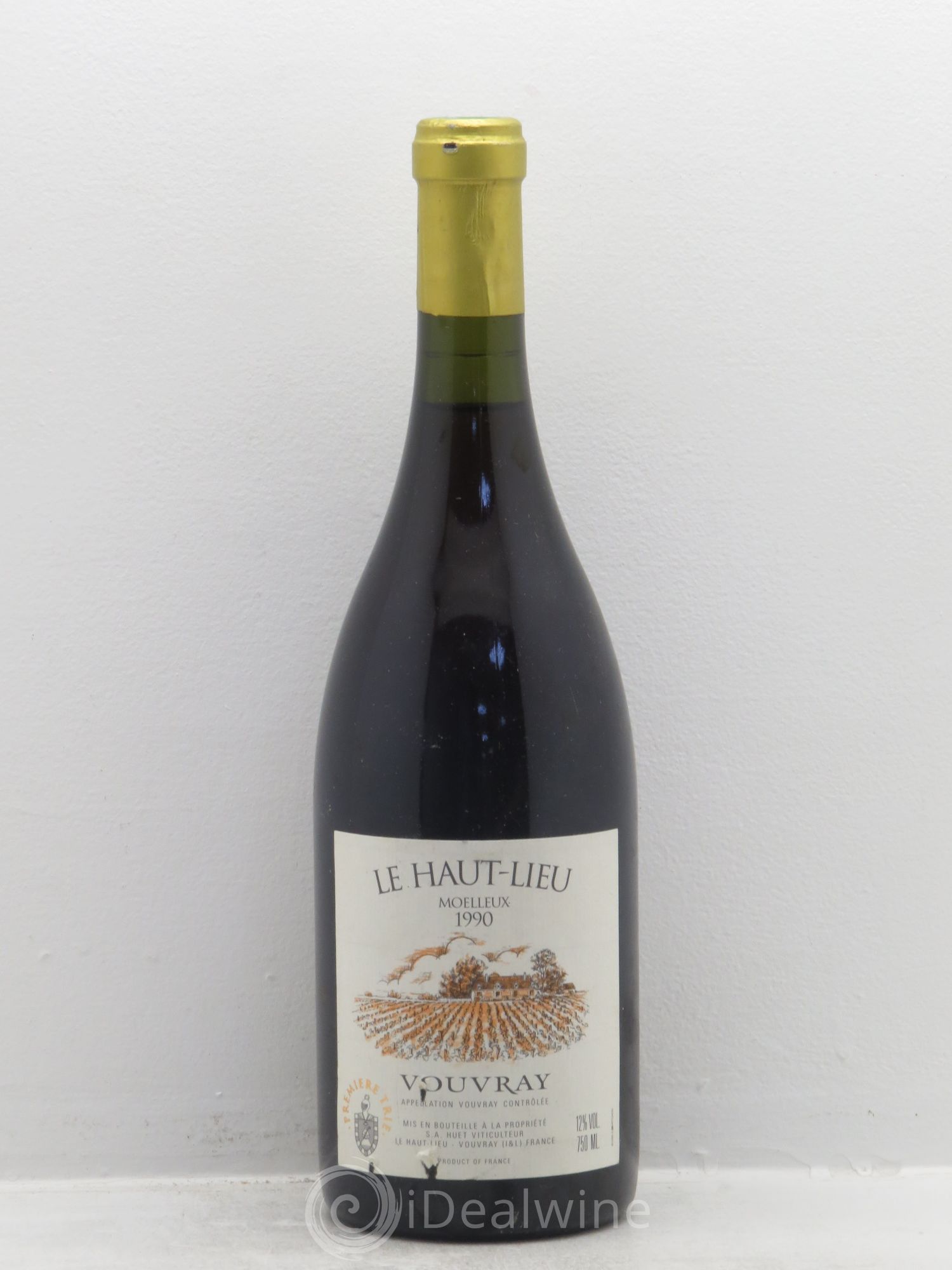 Vouvray Le Haut-Lieu Moelleux 1ère Trie Domaine Huet 1990 - Lotto di 1 bottiglia - 0