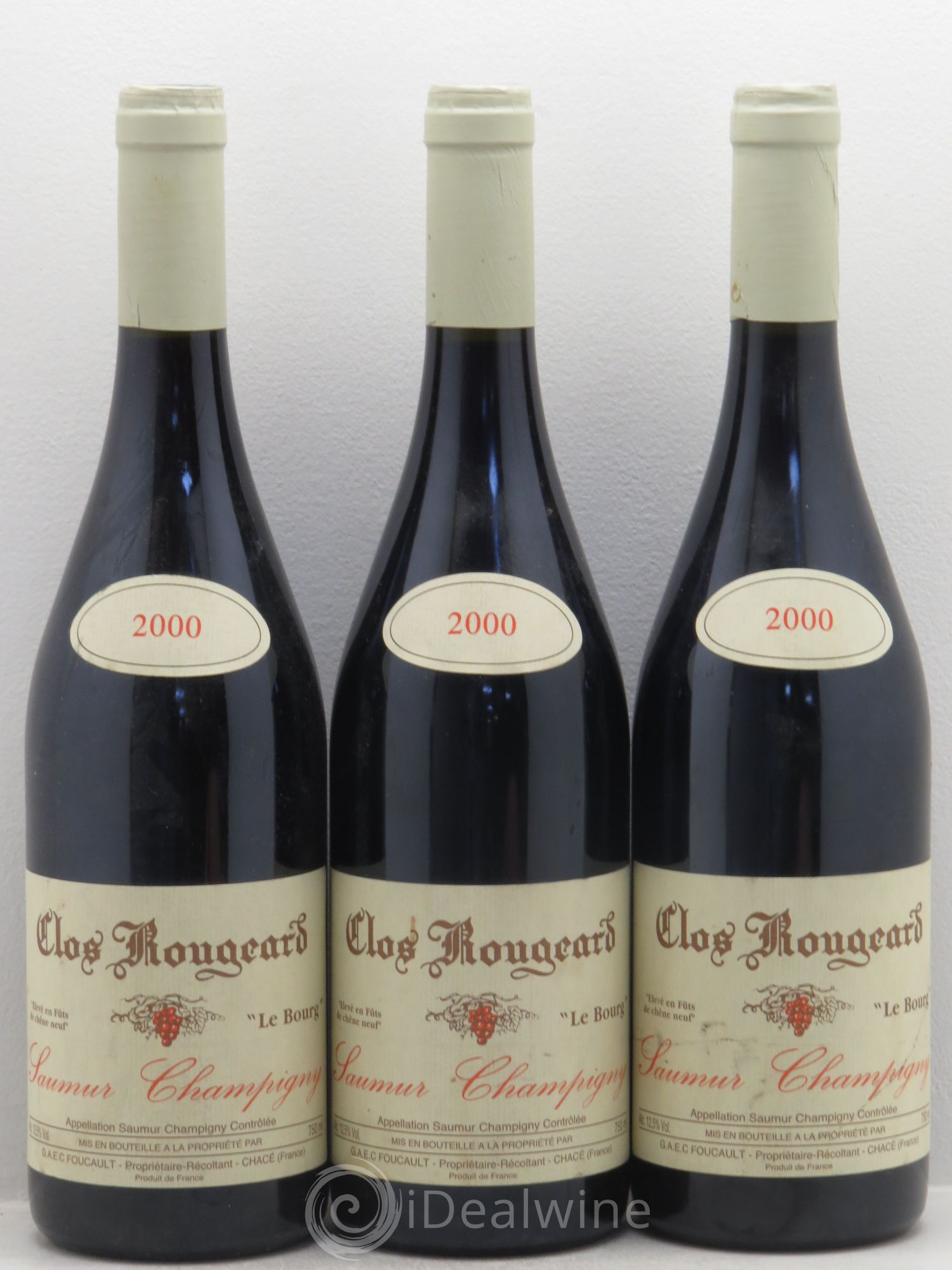 Saumur-Champigny Le Bourg Clos Rougeard 2000 - Lot de 6 bouteilles - 2