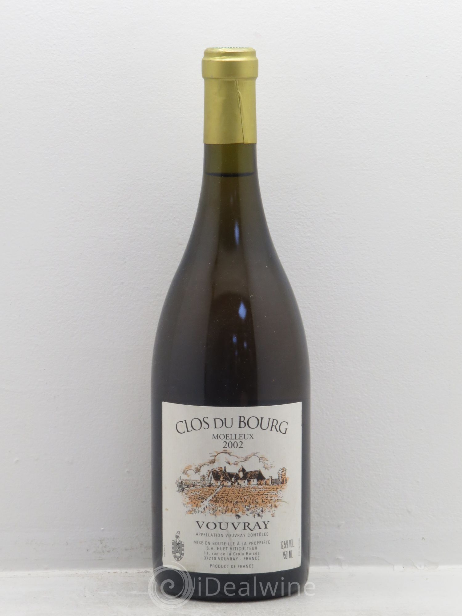 Vouvray Clos du Bourg Moelleux Domaine Huet 2002 - Lotto di 1 bottiglia - 0