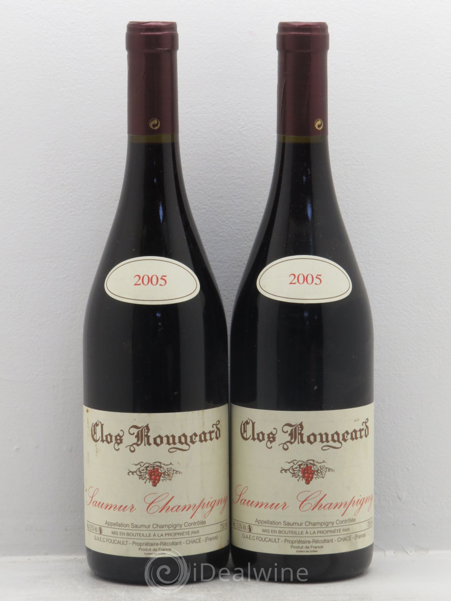 Saumur-Champigny Clos Rougeard 2005 - Lot de 2 bouteilles - 0