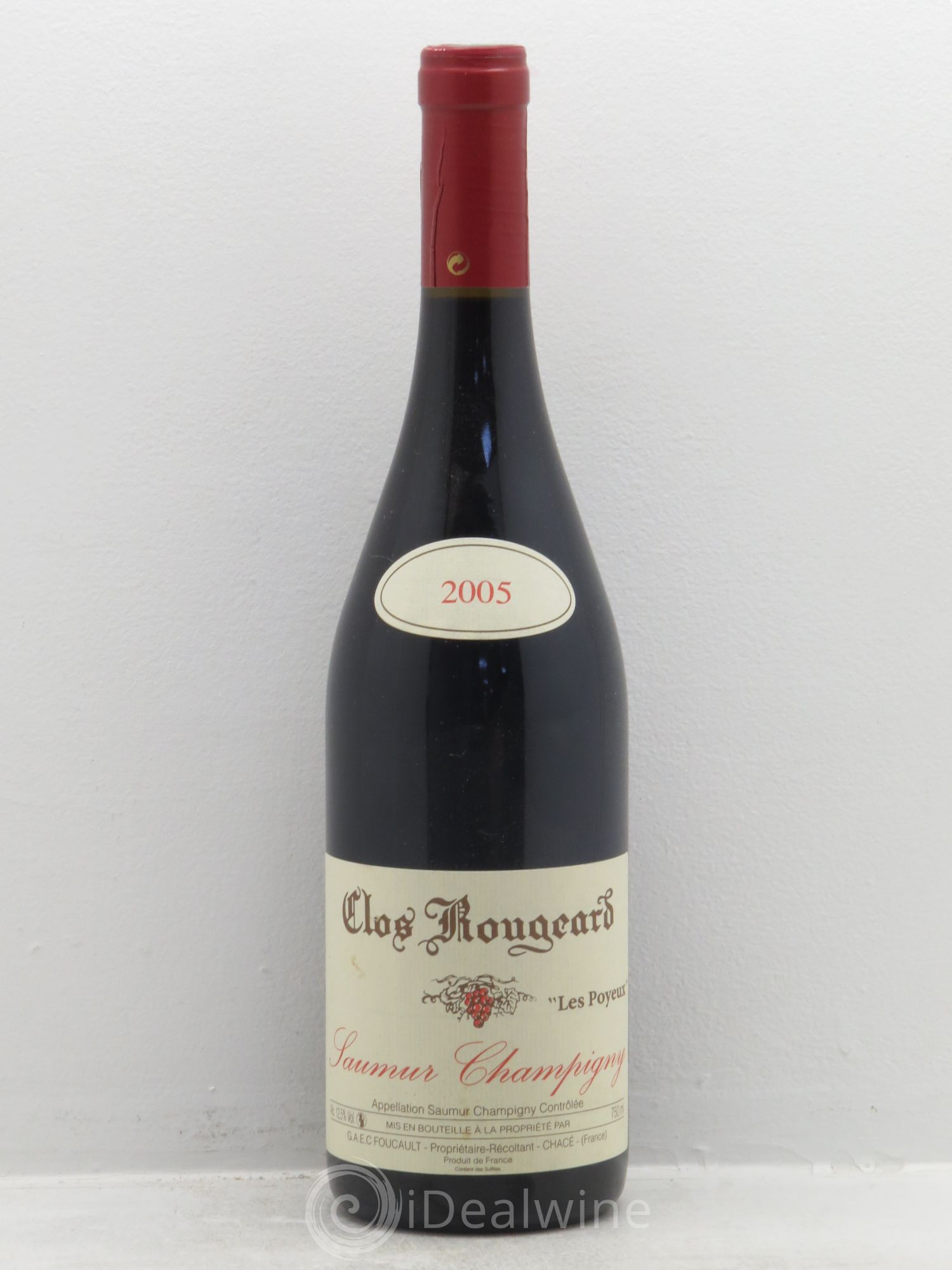Saumur-Champigny Les Poyeux Clos Rougeard 2005 - Lot de 1 bouteille - 0
