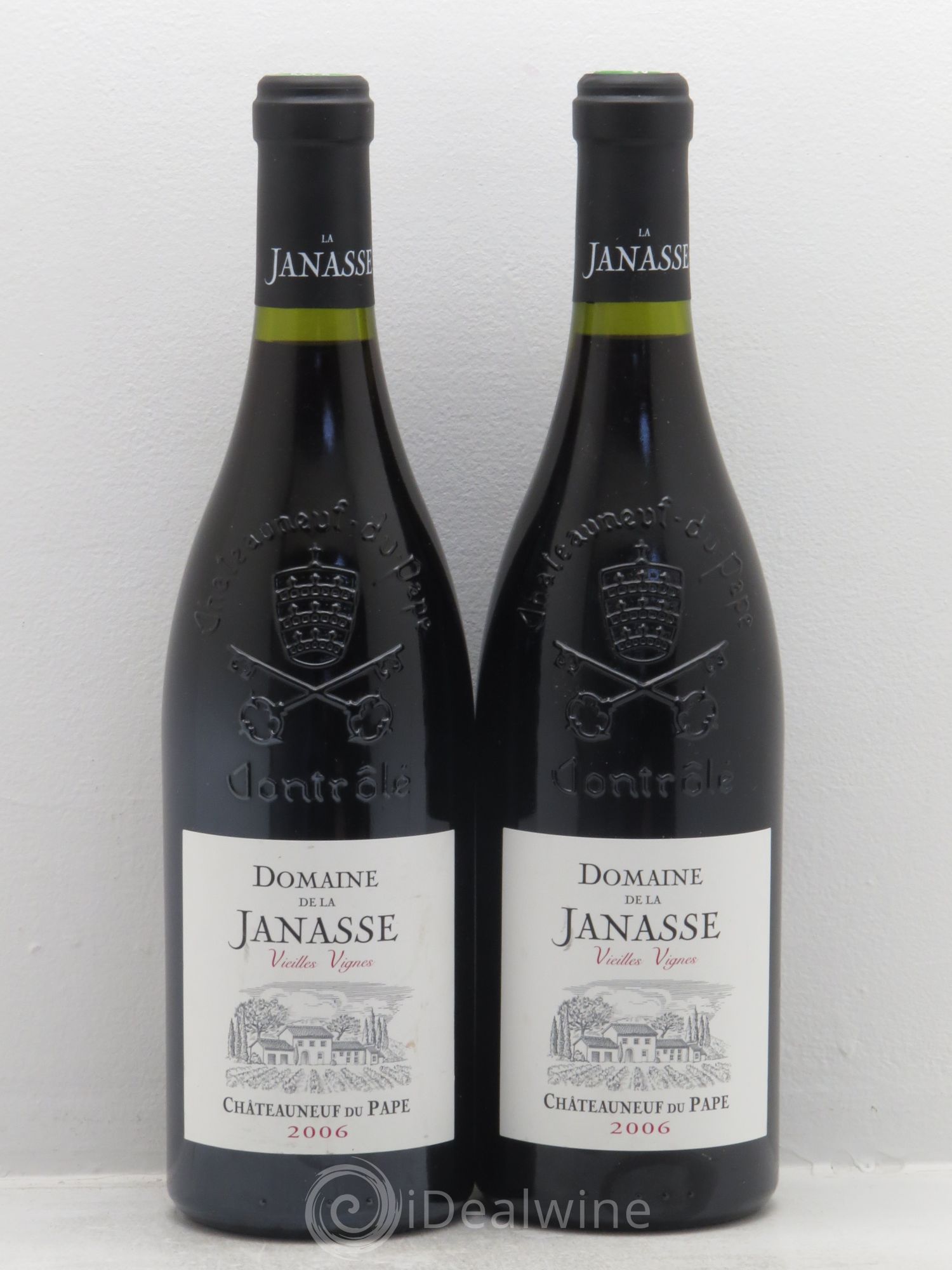 Châteauneuf-du-Pape Cuvée Vieilles Vignes La Janasse (Domaine de) 2006 - Lot de 2 bouteilles - 0
