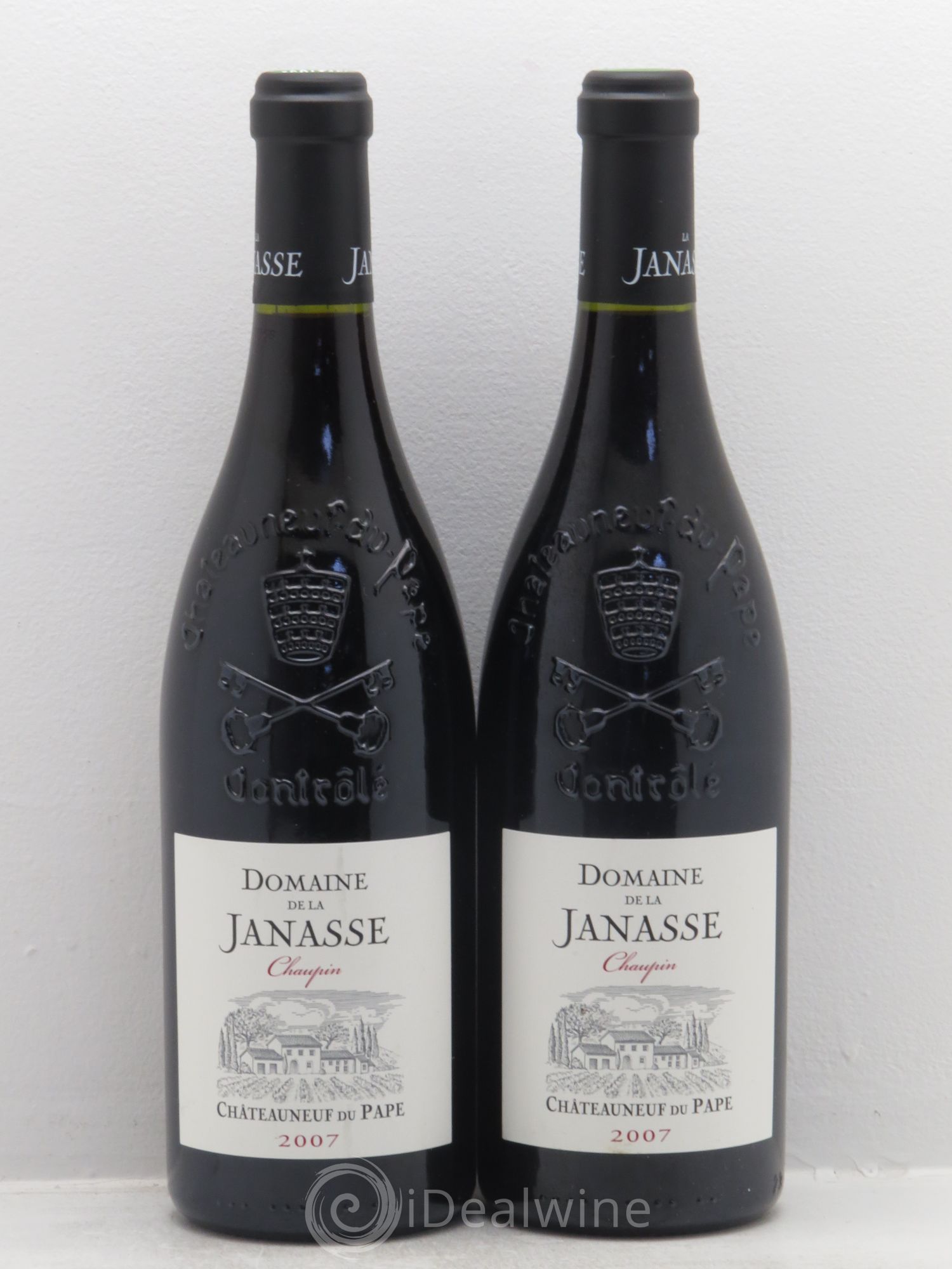 Châteauneuf-du-Pape Cuvée Chaupin La Janasse (Domaine de) 2007 - Lot de 2 bouteilles - 0