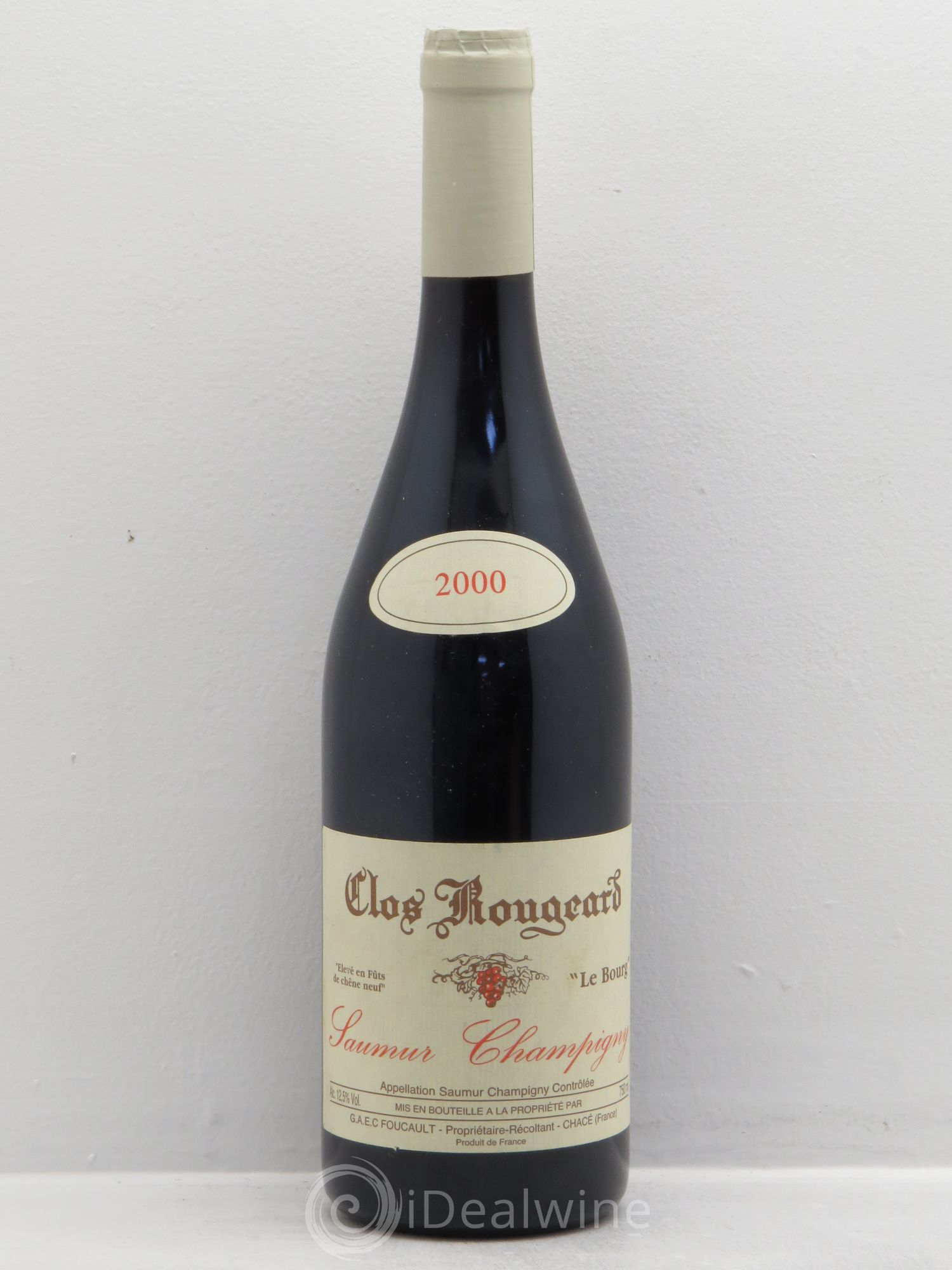 Saumur-Champigny Le Bourg Clos Rougeard 2000 - Lot de 1 bouteille - 0