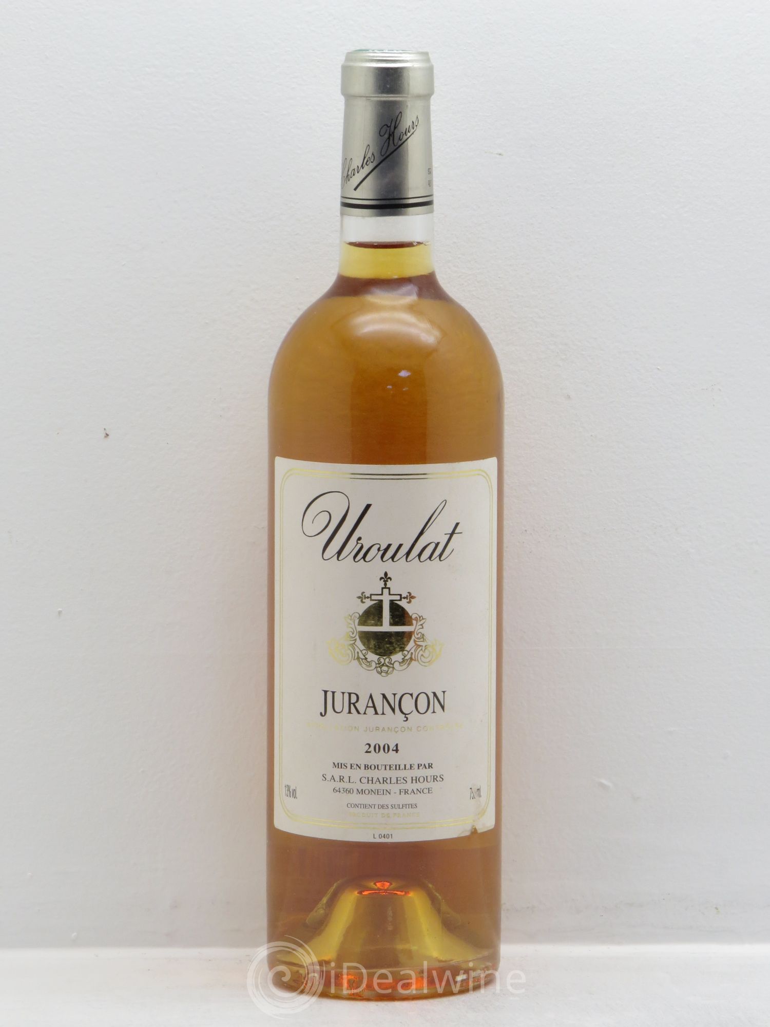 Jurançon Uroulat Charles Hours 2004 - Posten von 1 Flasche - 0