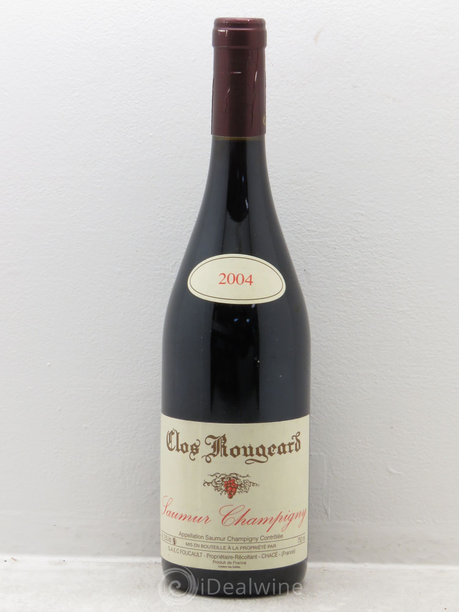 Saumur-Champigny Clos Rougeard 2004 - Lot de 1 bouteille - 0