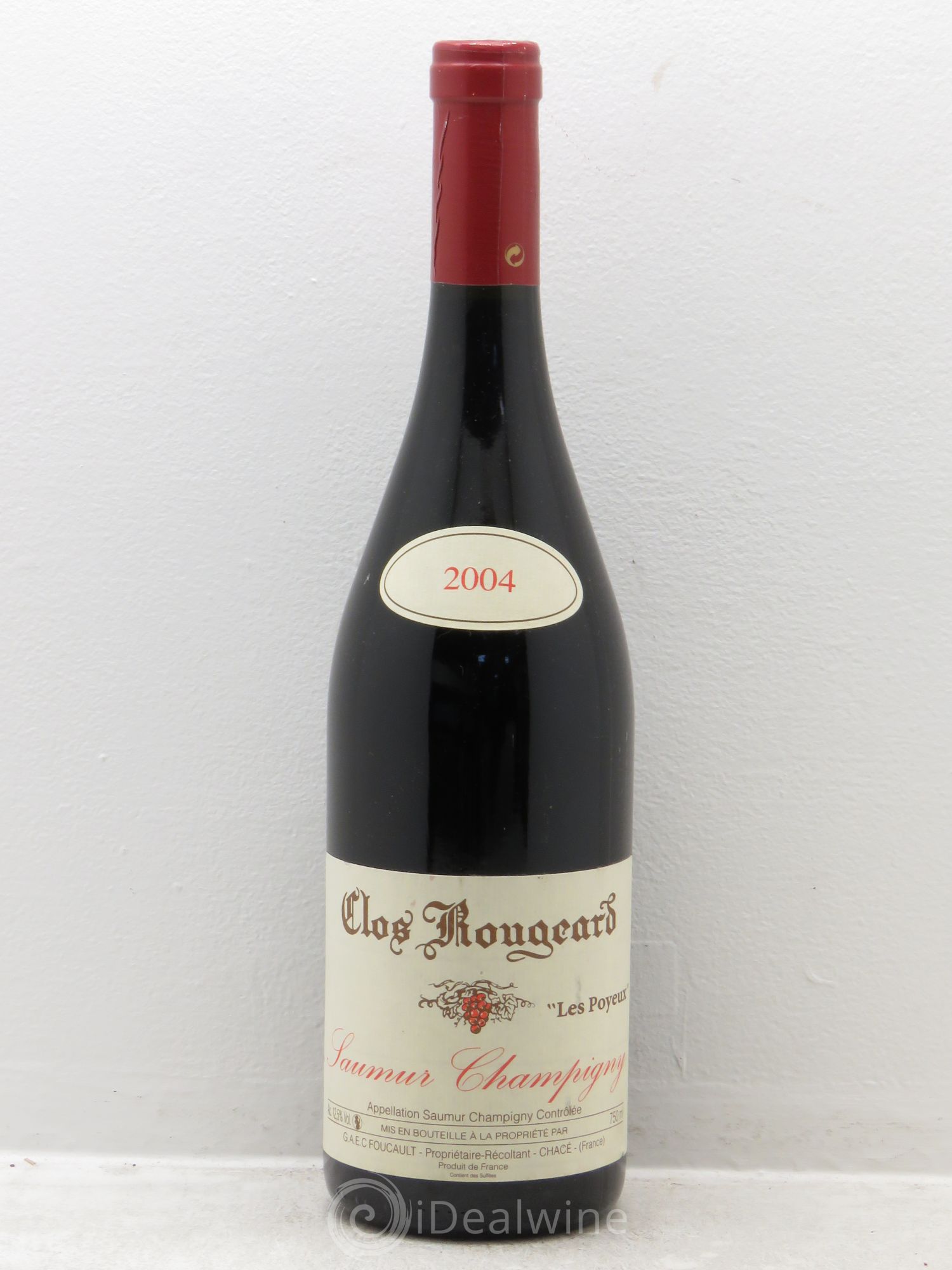 Saumur-Champigny Les Poyeux Clos Rougeard 2004 - Lot de 1 bouteille - 0