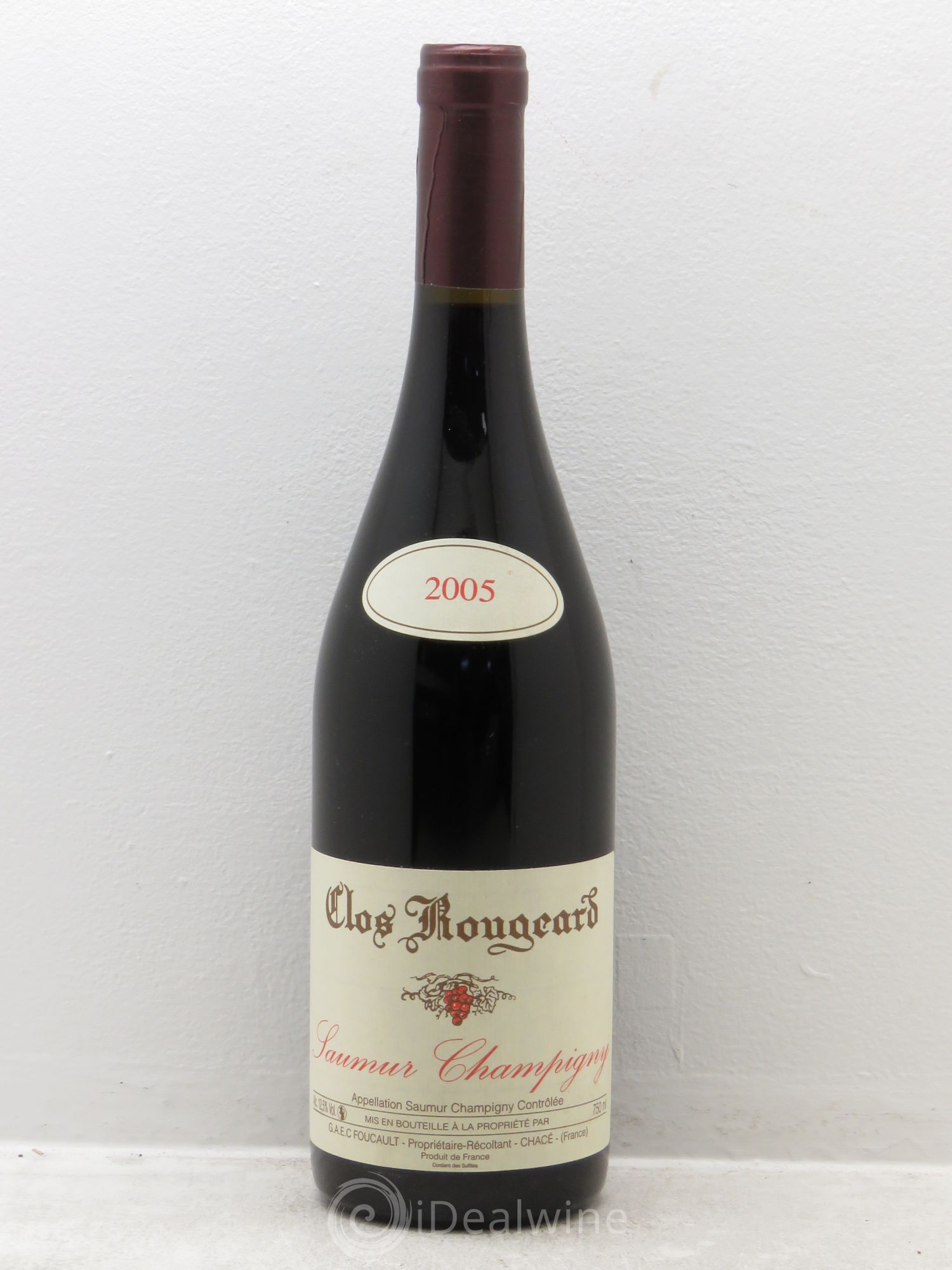 Saumur-Champigny Clos Rougeard 2005 - Lot de 1 bouteille - 0