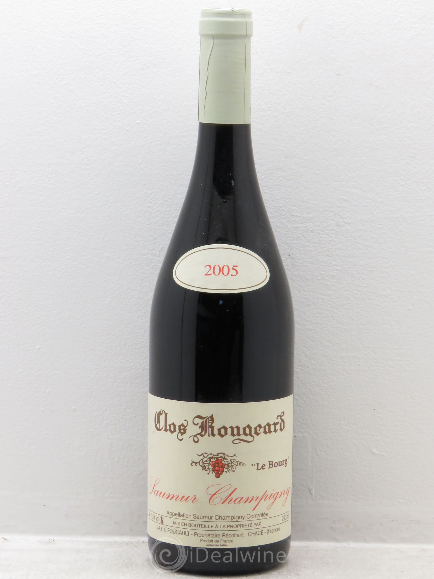Saumur-Champigny Le Bourg Clos Rougeard 2005 - Lot de 1 bouteille - 0