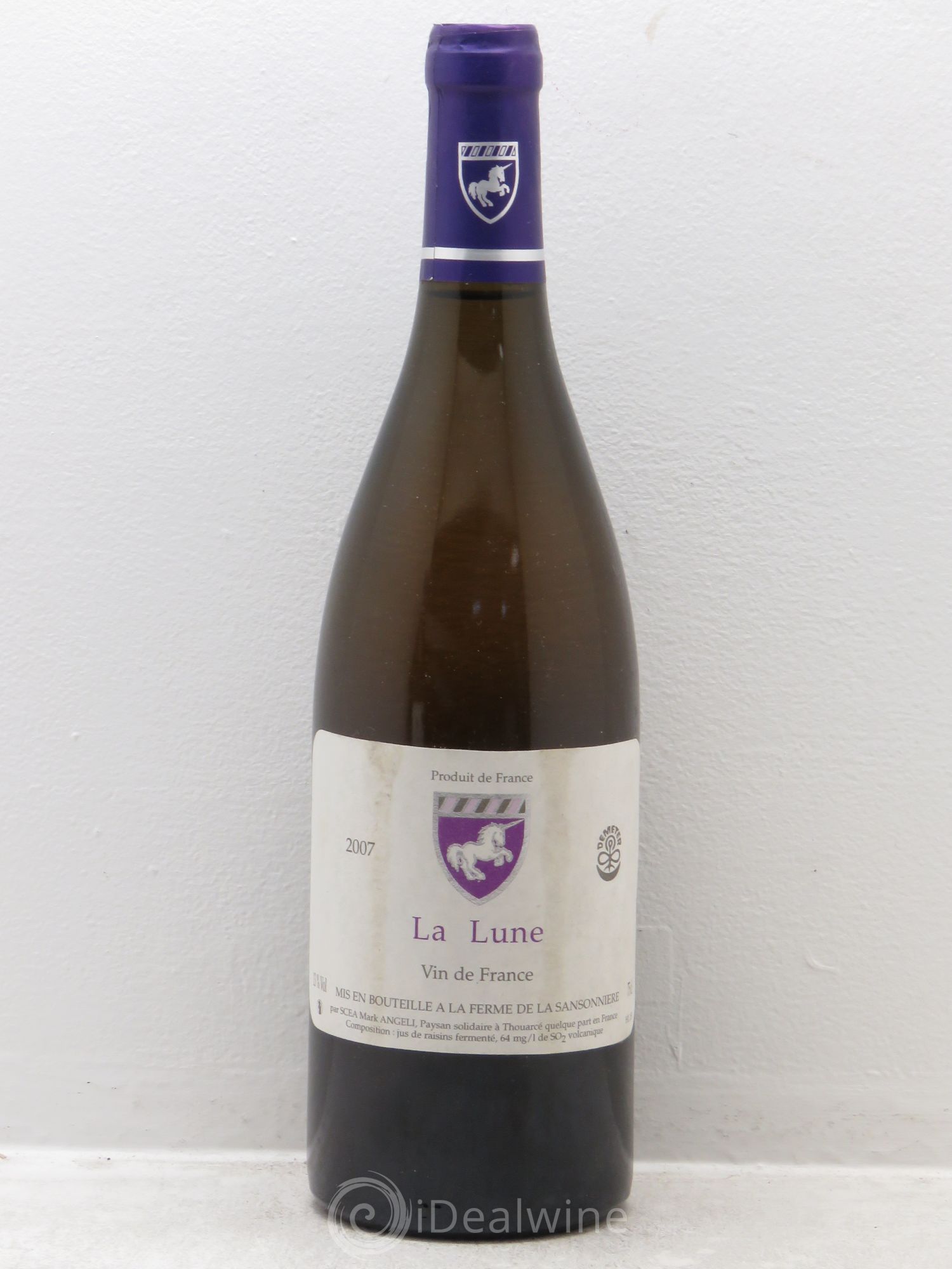 Val de Loire La Lune de la Ferme de la Sansonnière 2007 - Posten von 1 Flasche - 0