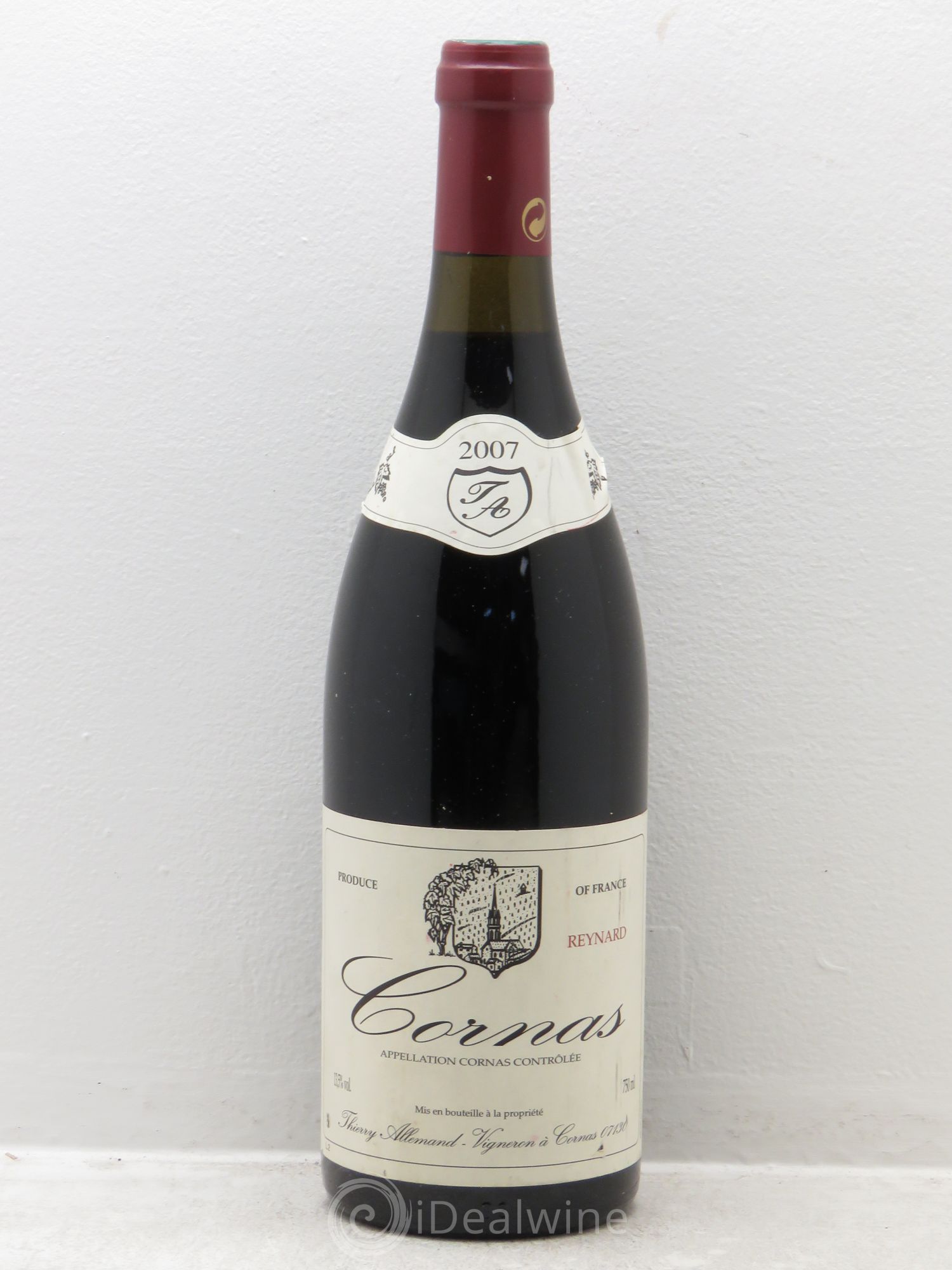 Cornas Reynard Thierry Allemand 2007 - Lot de 1 bouteille - 0