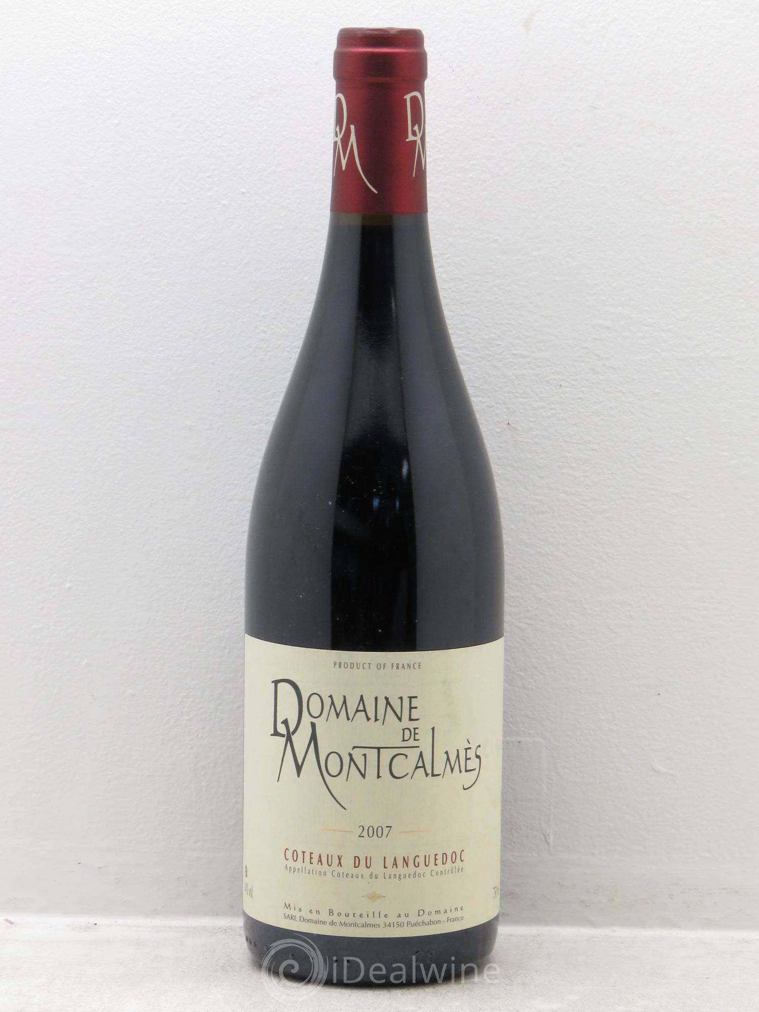 Terrasses du Larzac Domaine de Montcalmès Frédéric Pourtalié 2007 - Lot de 1 bouteille - 0
