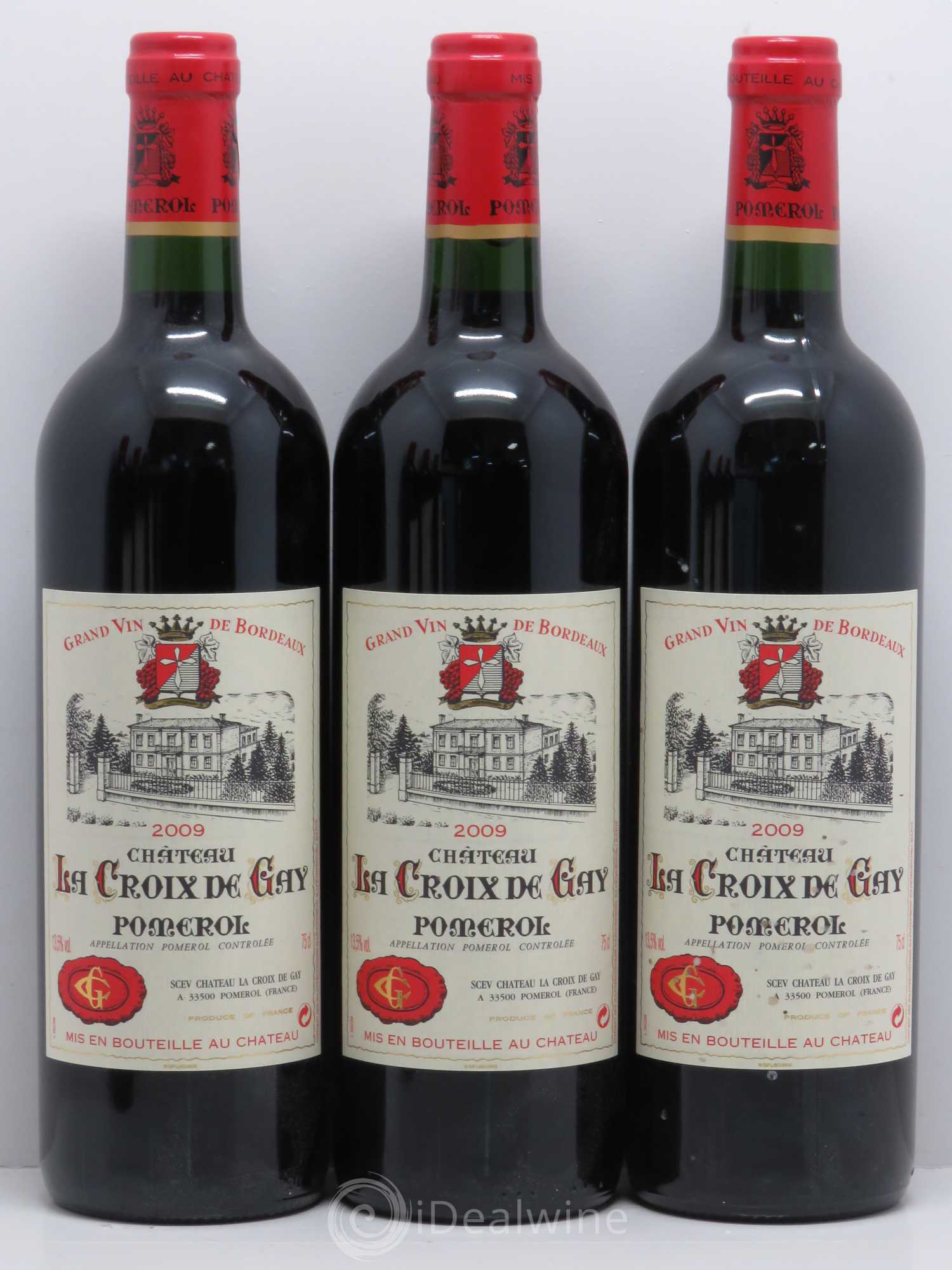 Château la Croix de Gay 2009 - Lot de 6 bouteilles - 1