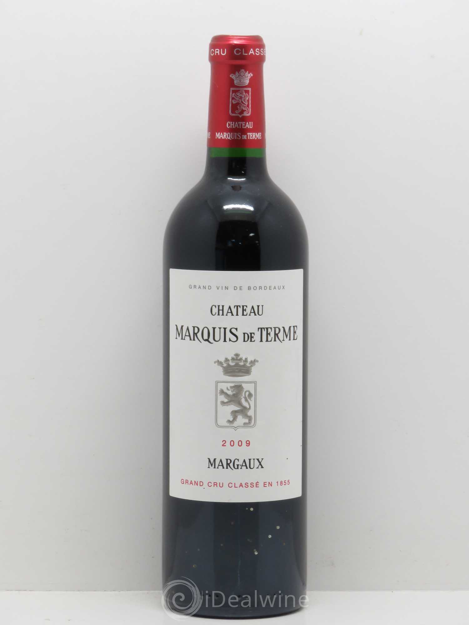 Château Marquis de Terme 4ème Grand Cru Classé 2009 - Lot de 1 bouteille - 0