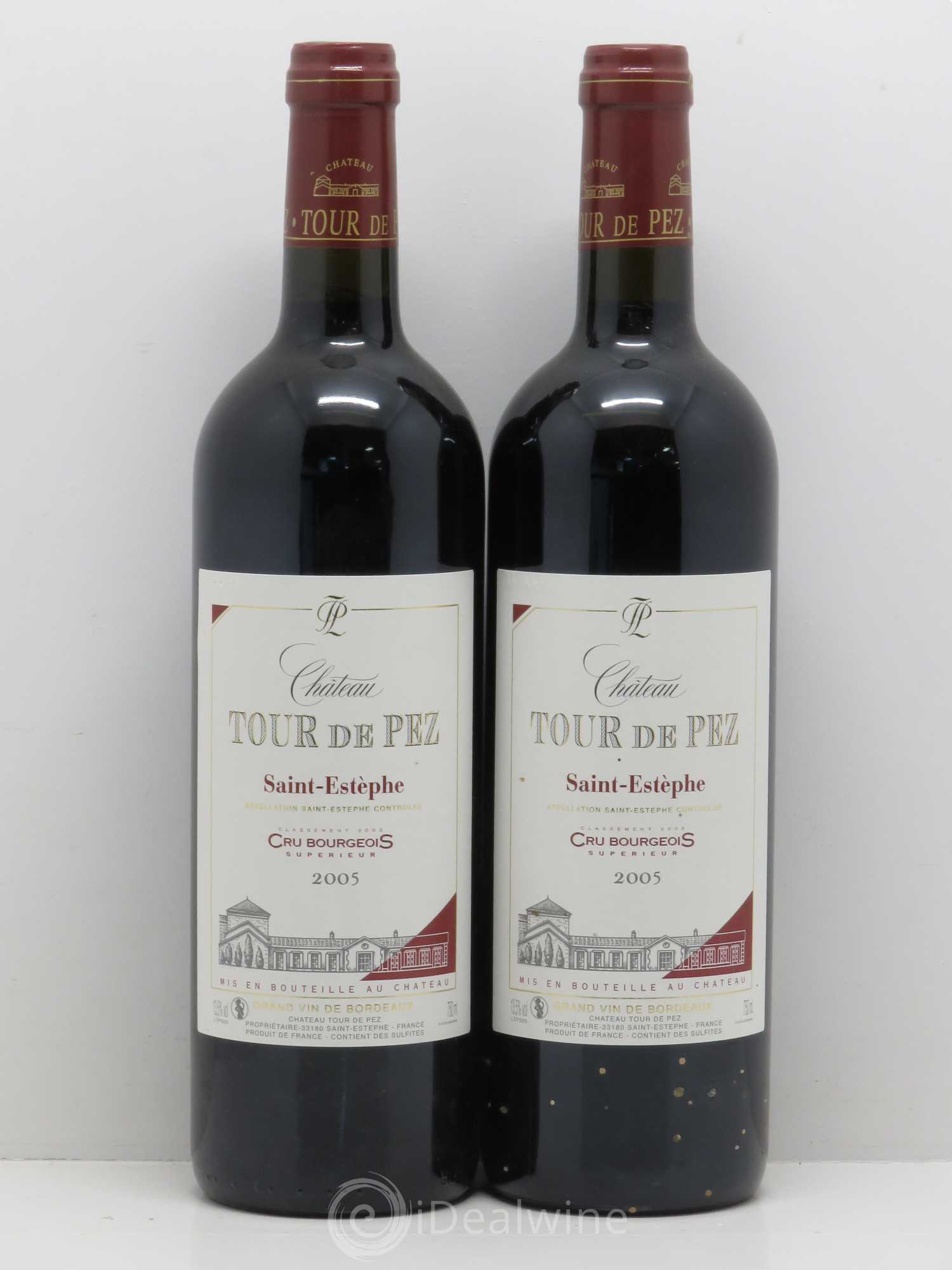 Château Tour de Pez Cru Bourgeois 2005 - Lot de 5 bouteilles - 2