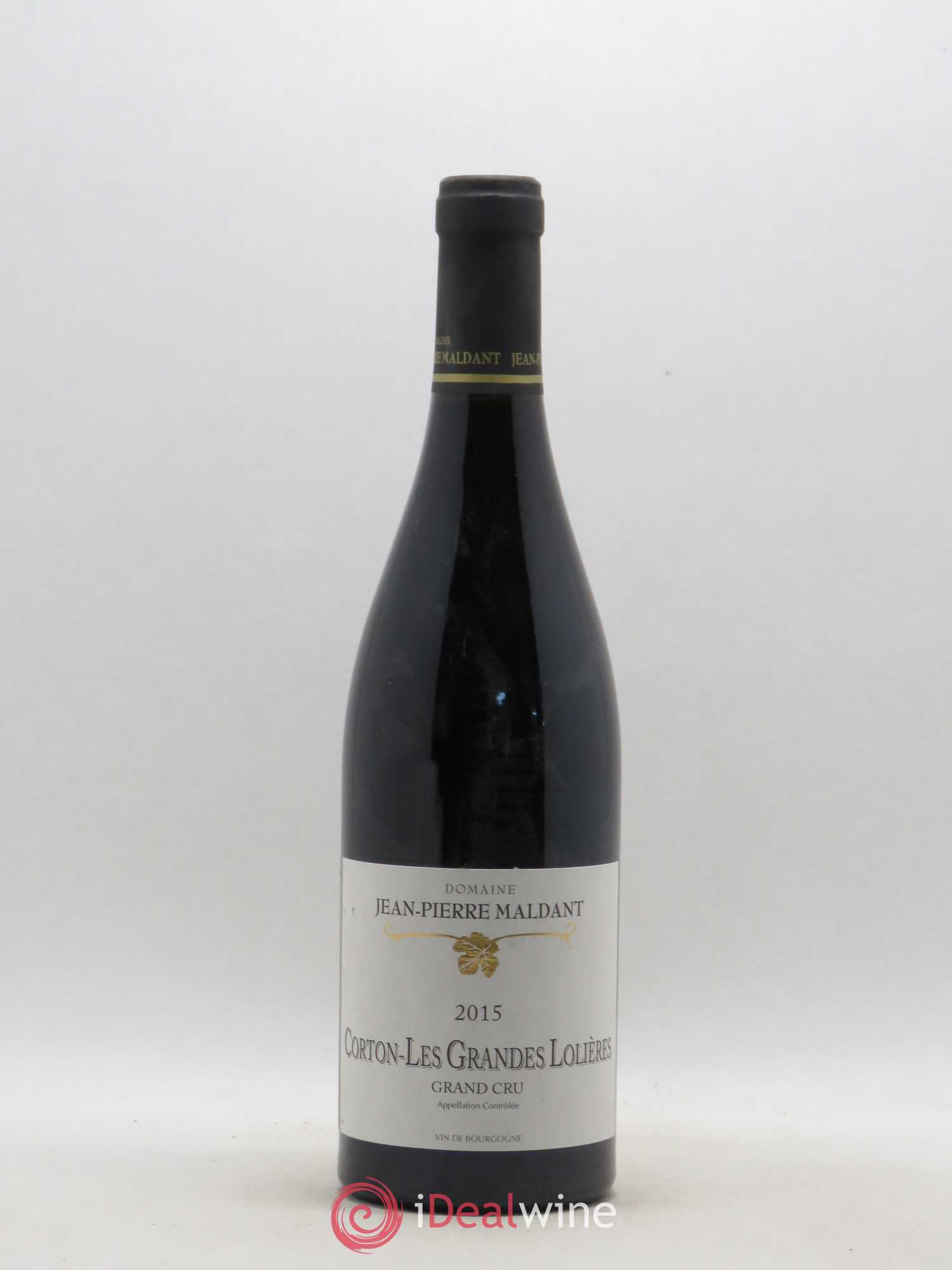 Corton Grand Cru Les Grandes Lolières Domaine Maldant 2015 - Posten von 1 Flasche - 0