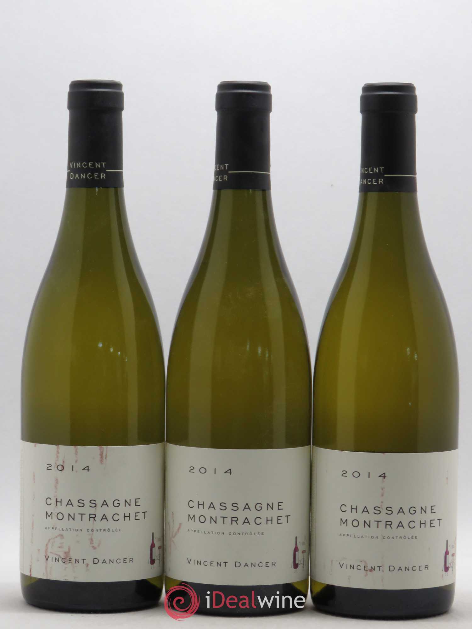 Chassagne-Montrachet Vincent Dancer 2014 - Lot de 3 bouteilles - 0