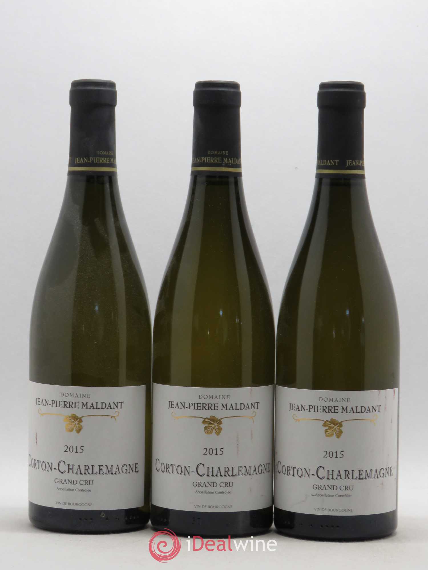 Corton-Charlemagne Grand Cru Maldant 2015 - Lot de 3 bouteilles - 0