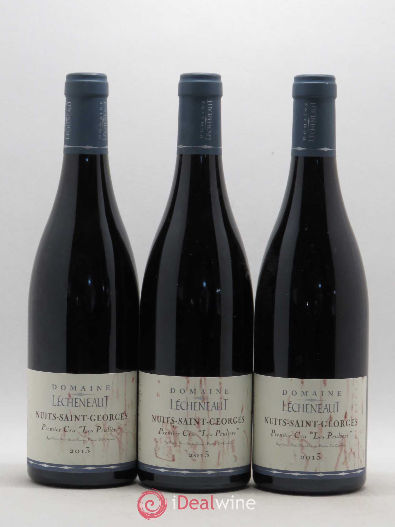 Nuits-Saint-Georges 1er Cru Les Pruliers Lécheneaut (Domaine) 2013 - Lotto di 3 bottiglie - 0