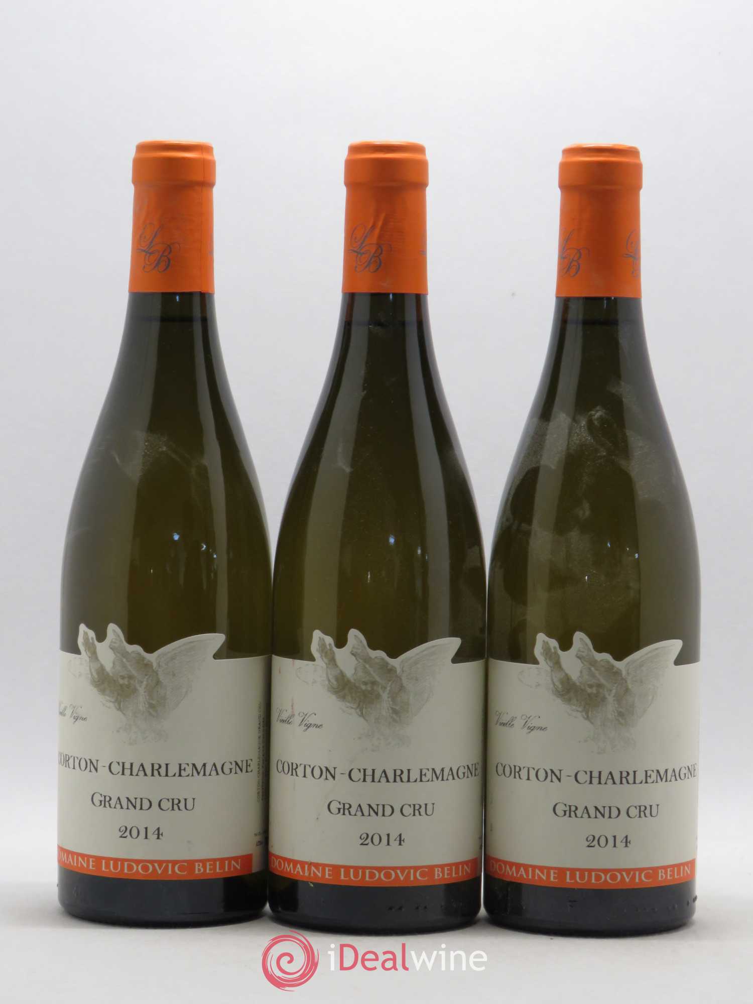 Corton-Charlemagne Grand Cru Domaine Belin 2014 - Posten von 3 Flaschen - 0