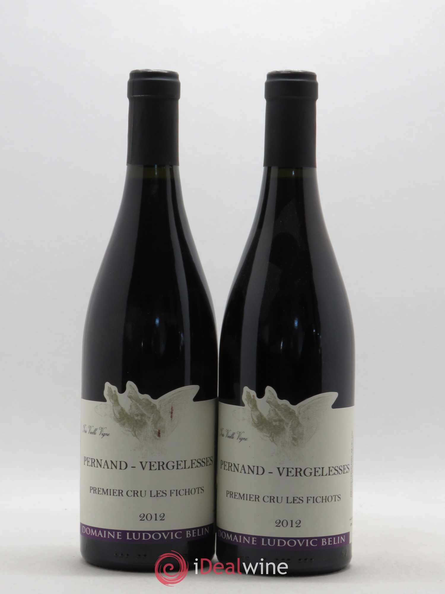 Pernand-Vergelesses 1er Cru Les Fichots Belin (sans prix de réserve) 2012 - Posten von 2 Flaschen - 0