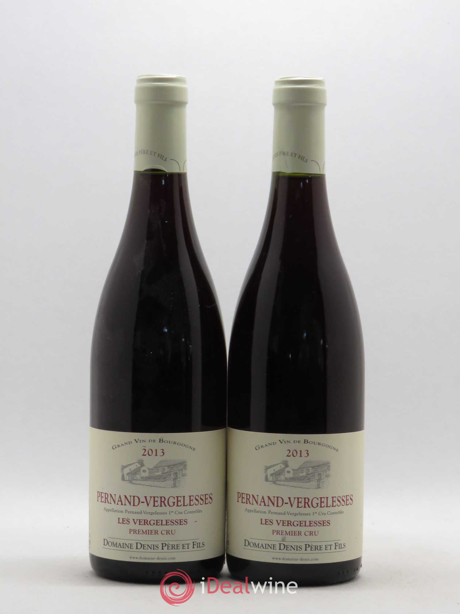 Pernand-Vergelesses 1er Cru Les Vergelesses Domaine Denis (sans prix de réserve) 2013 - Posten von 2 Flaschen - 0